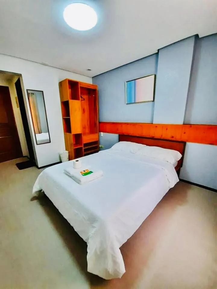 Bed in Philippa's Bed and Breakfast