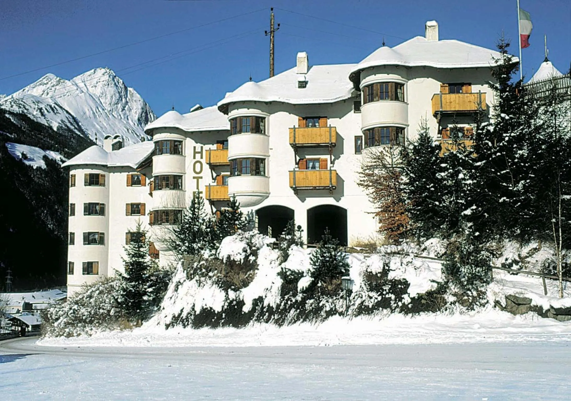 Bird's eye view in Hotel Goldried