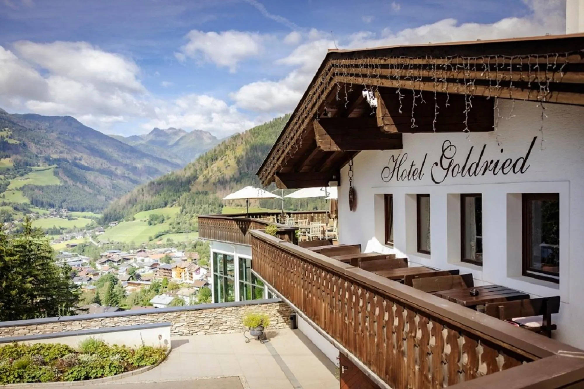 View (from property/room) in Hotel Goldried