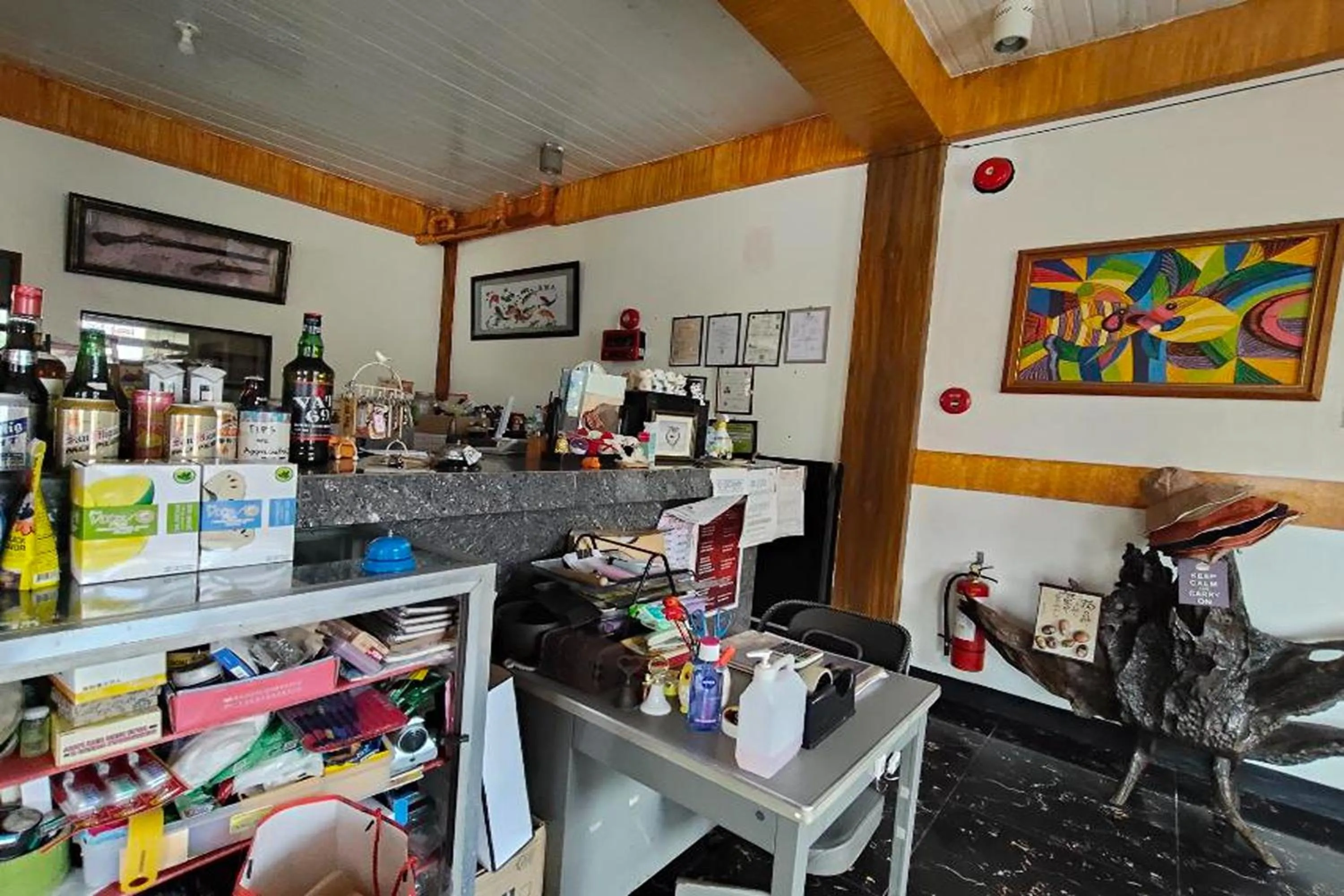 Lobby or reception in RBR Hotel and Restaurant near Hundred Islands