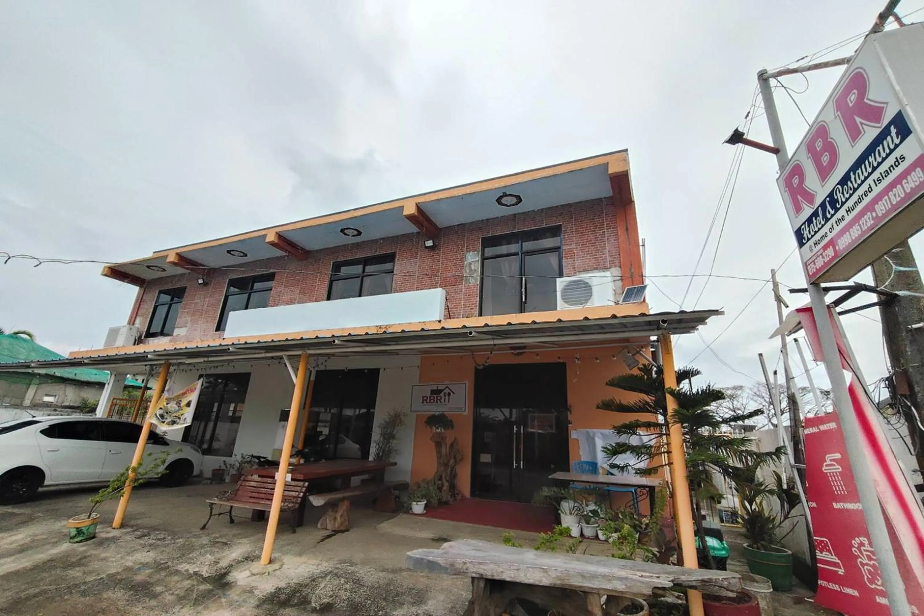 Property building in RBR Hotel and Restaurant near Hundred Islands