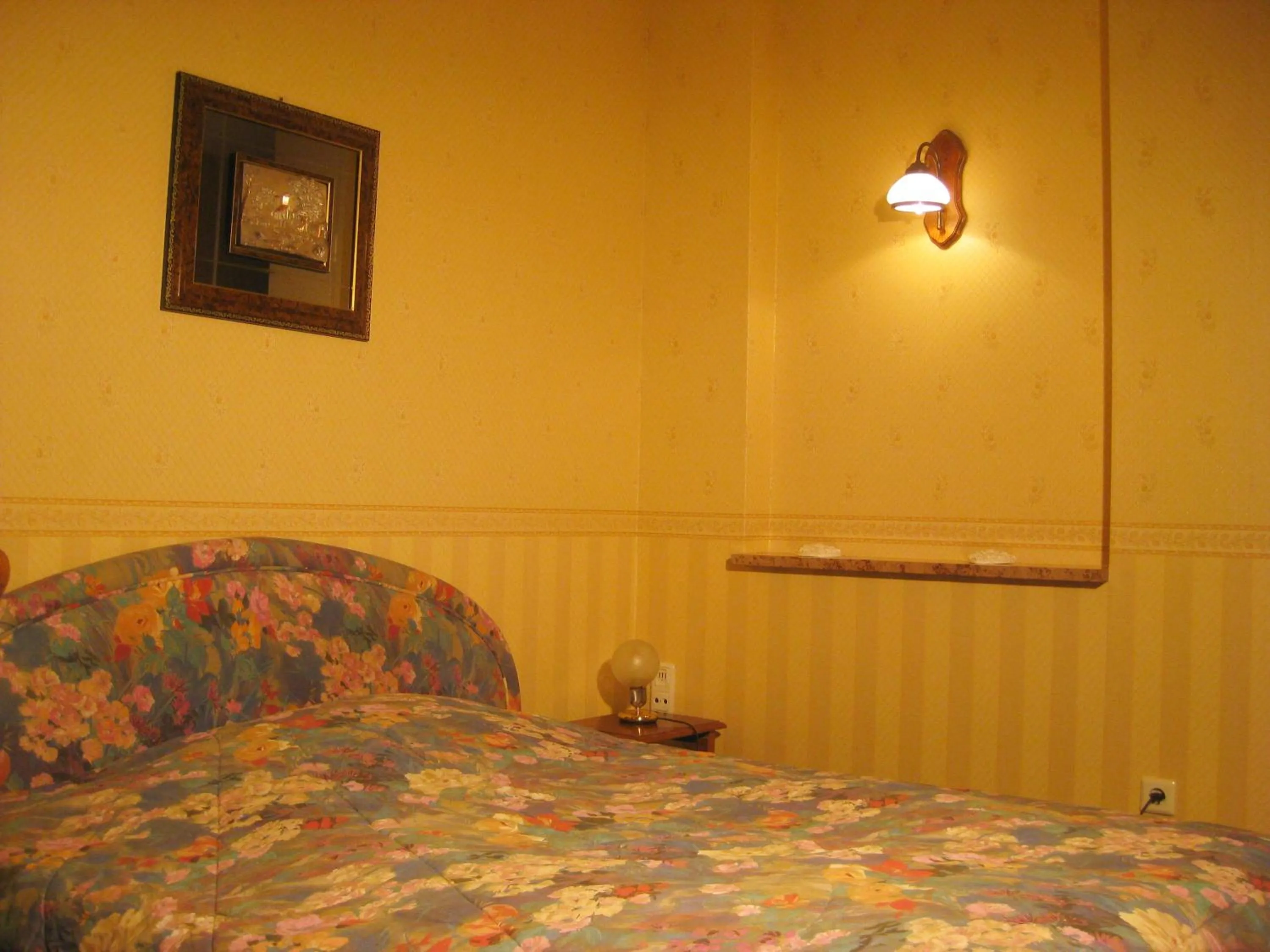 Bed in Landhaus Hotel Romantik