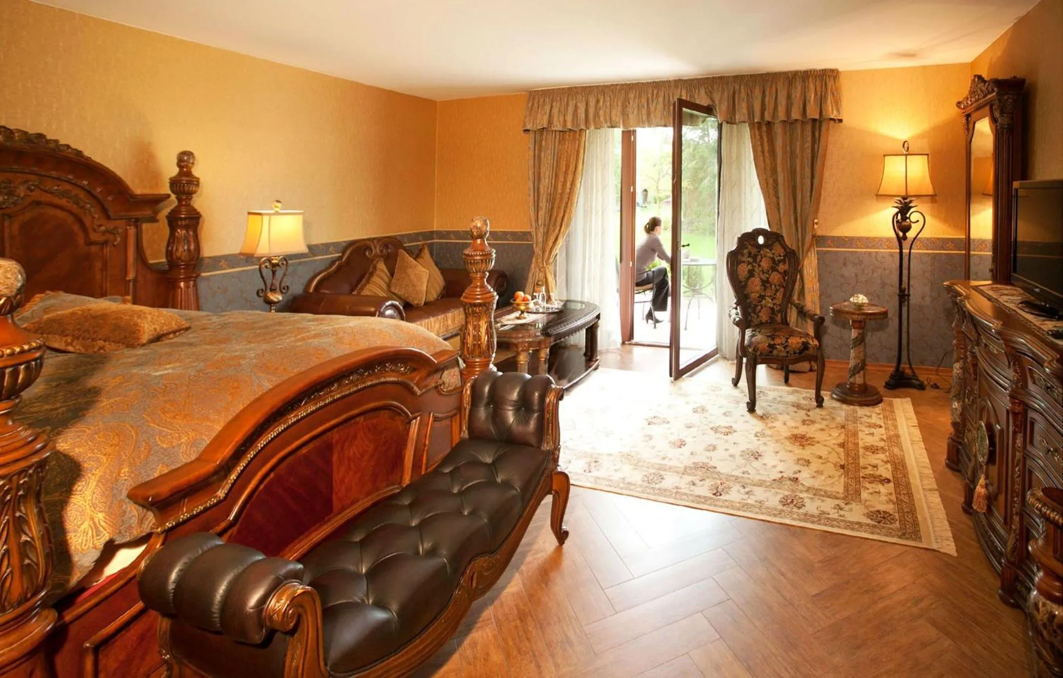 Photo of the whole room, Bed in Landhaus Hotel Romantik