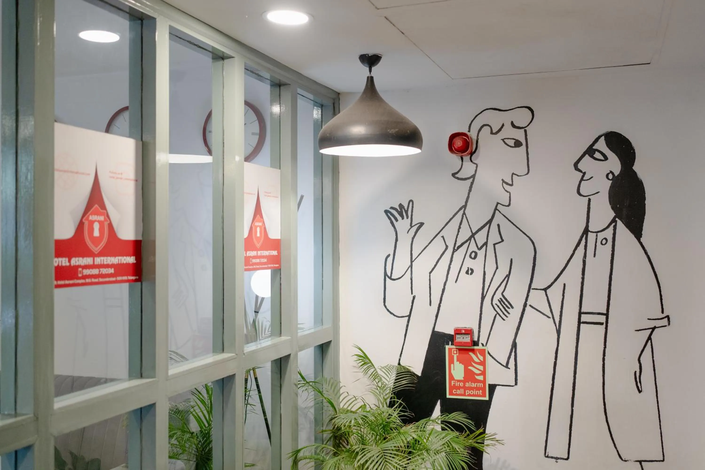 Lobby or reception in Hotel Asrani International