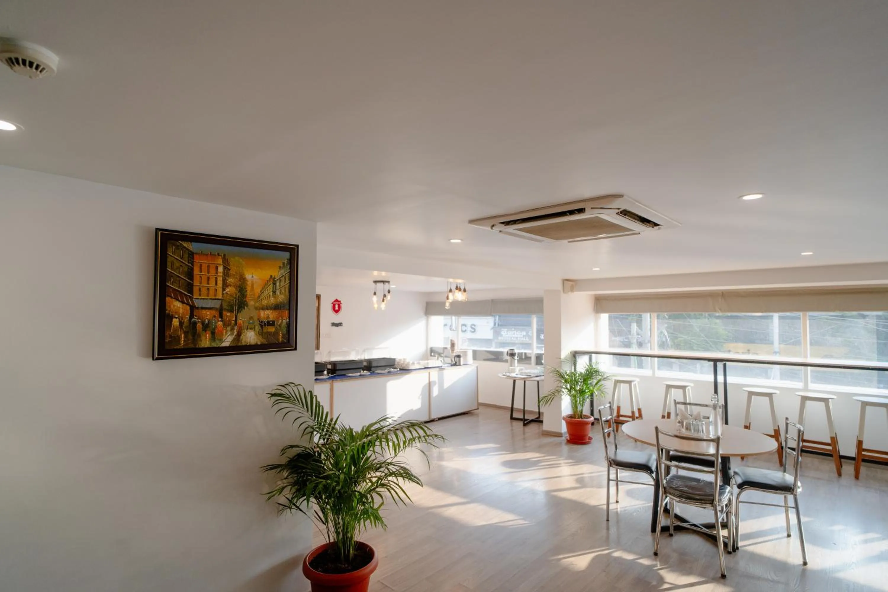 Seating area in Hotel Asrani International