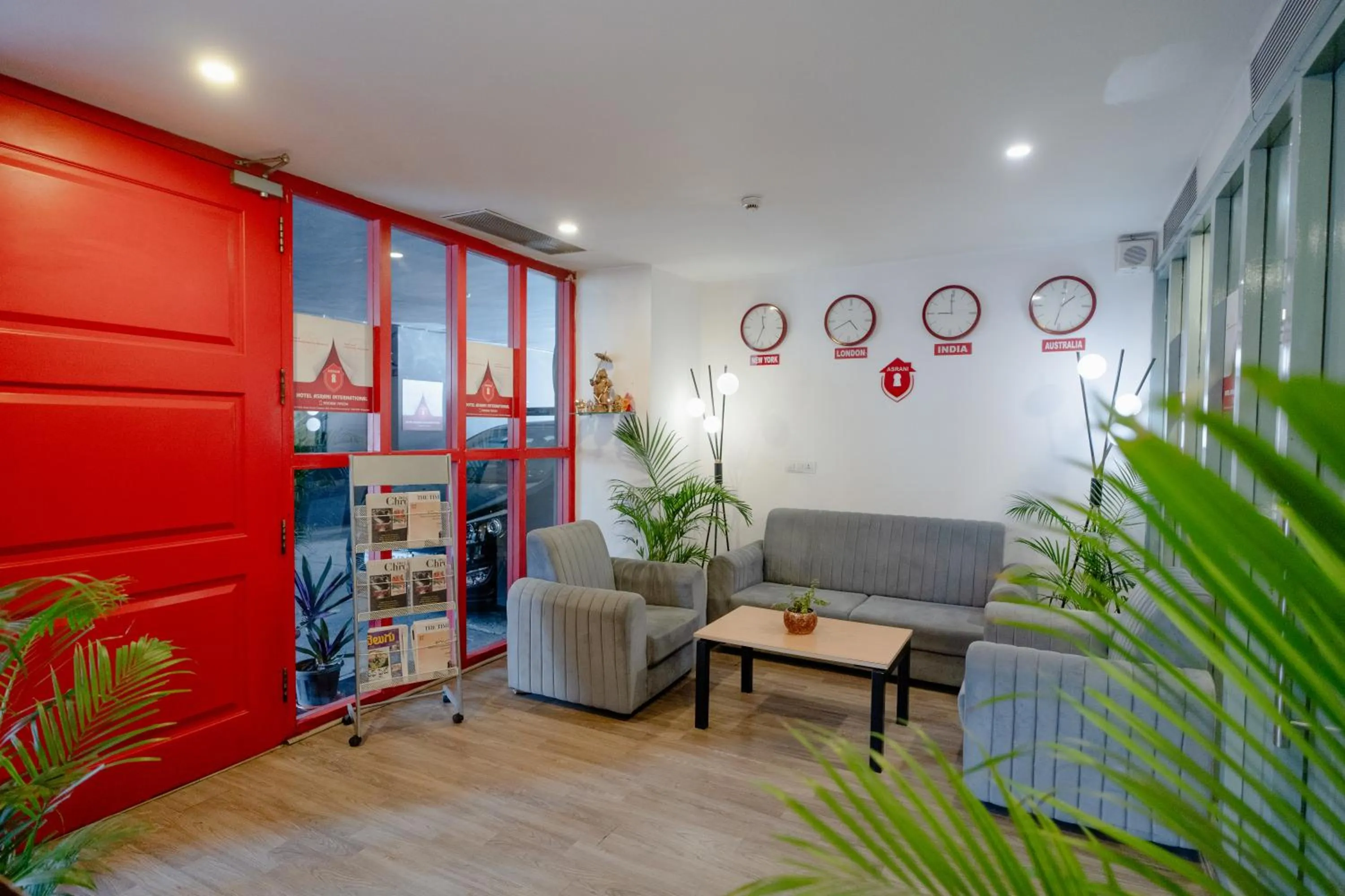 Lobby or reception in Hotel Asrani International