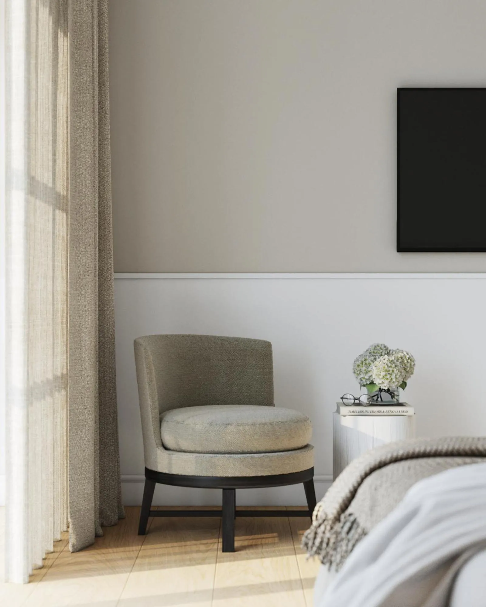 Bed in Hotel Hirschen am See