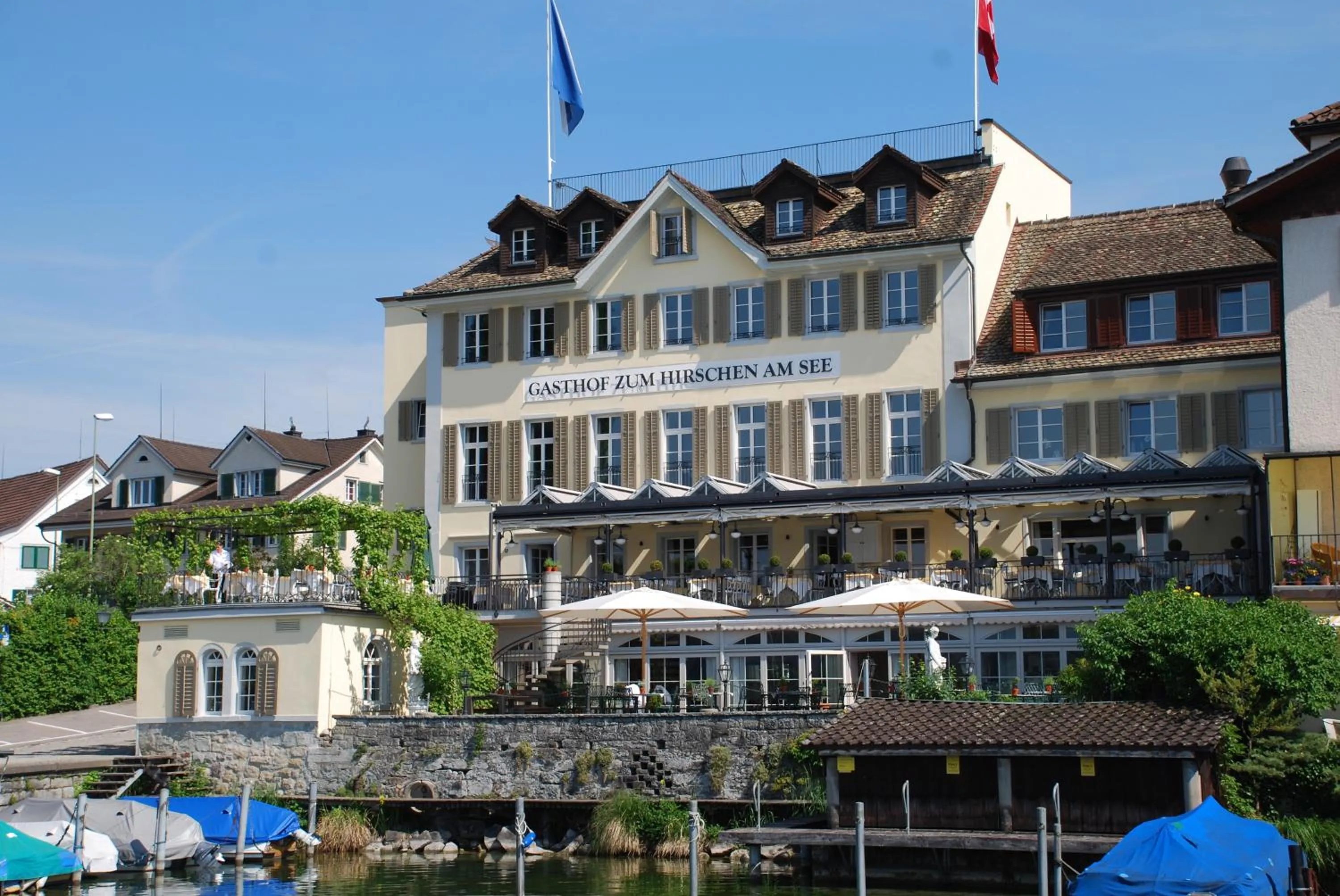 Property building in Hotel Hirschen am See