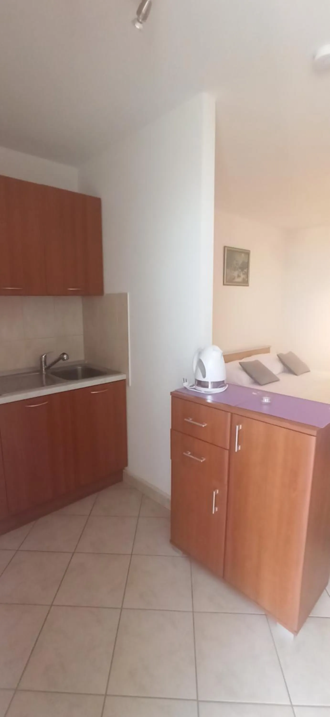 Kitchen or kitchenette in Studios Ruža