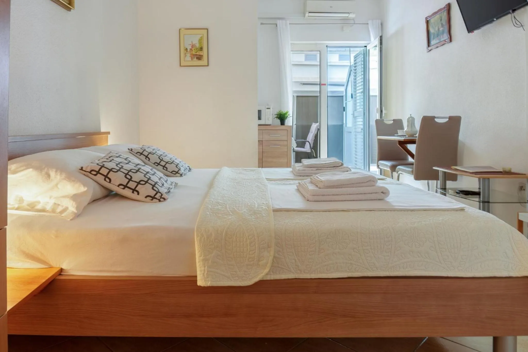 Bed in Studios Ruža