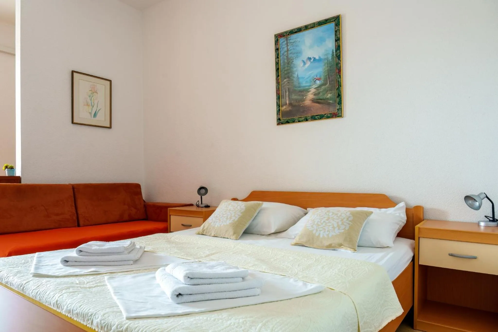 Bed in Studios Ruža