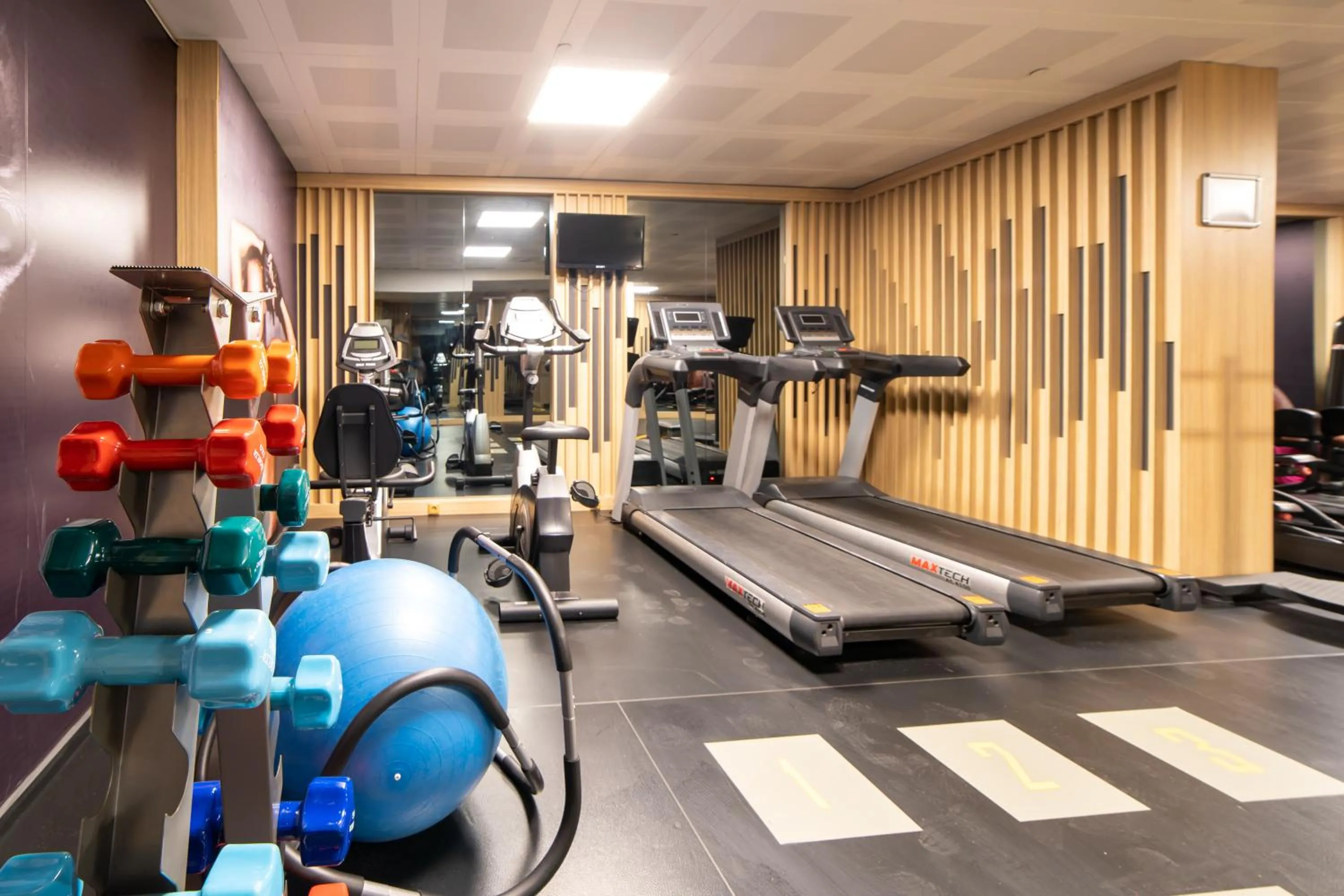 Fitness centre/facilities in Mardy Suit Hotel