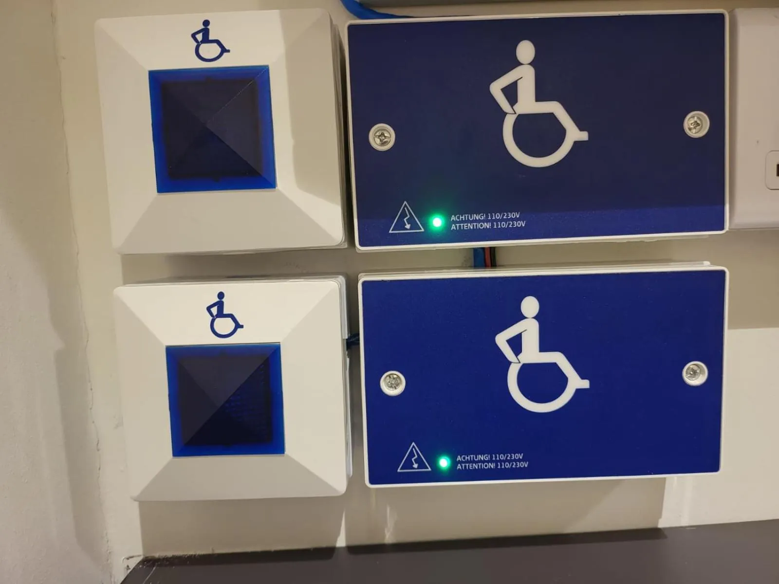Facility for disabled guests in Velar Inn Hotel
