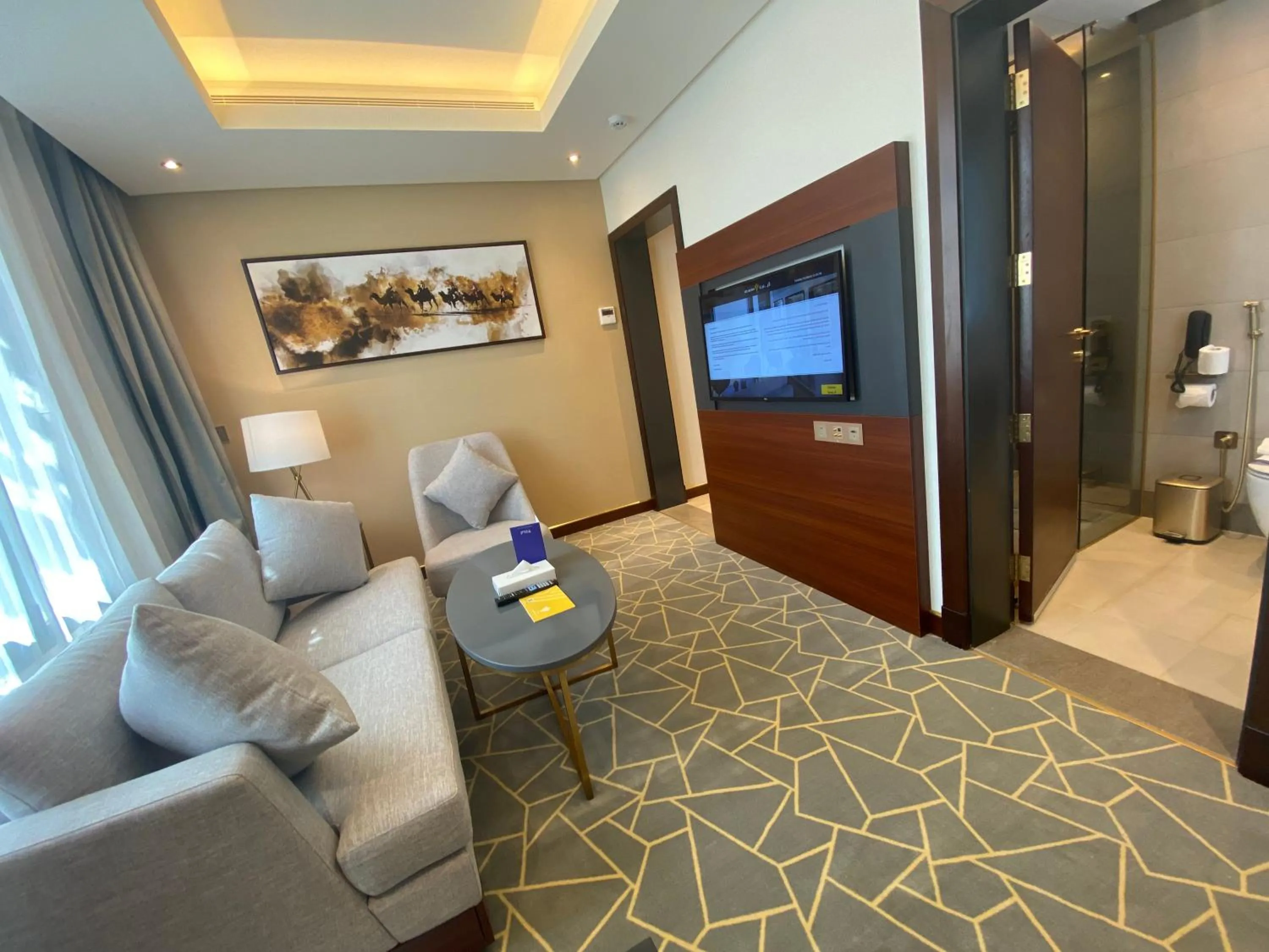 Seating area in Velar Inn Hotel