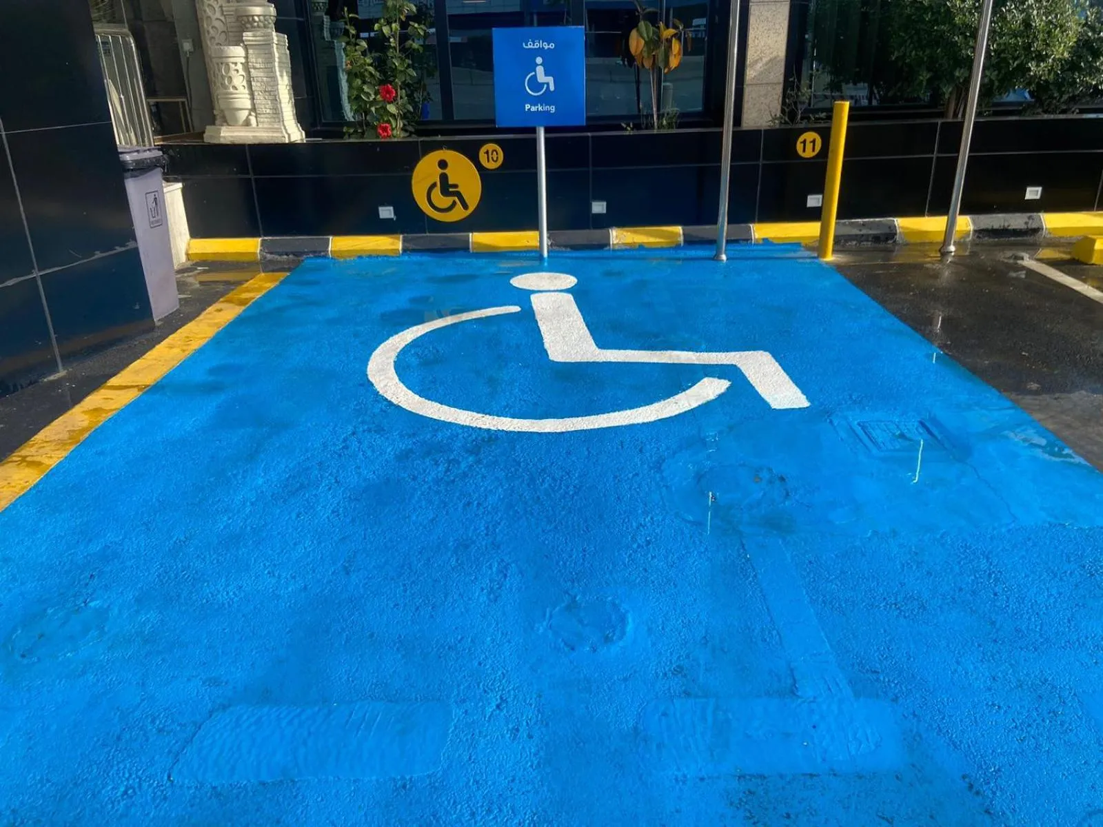 Facility for disabled guests in Velar Inn Hotel