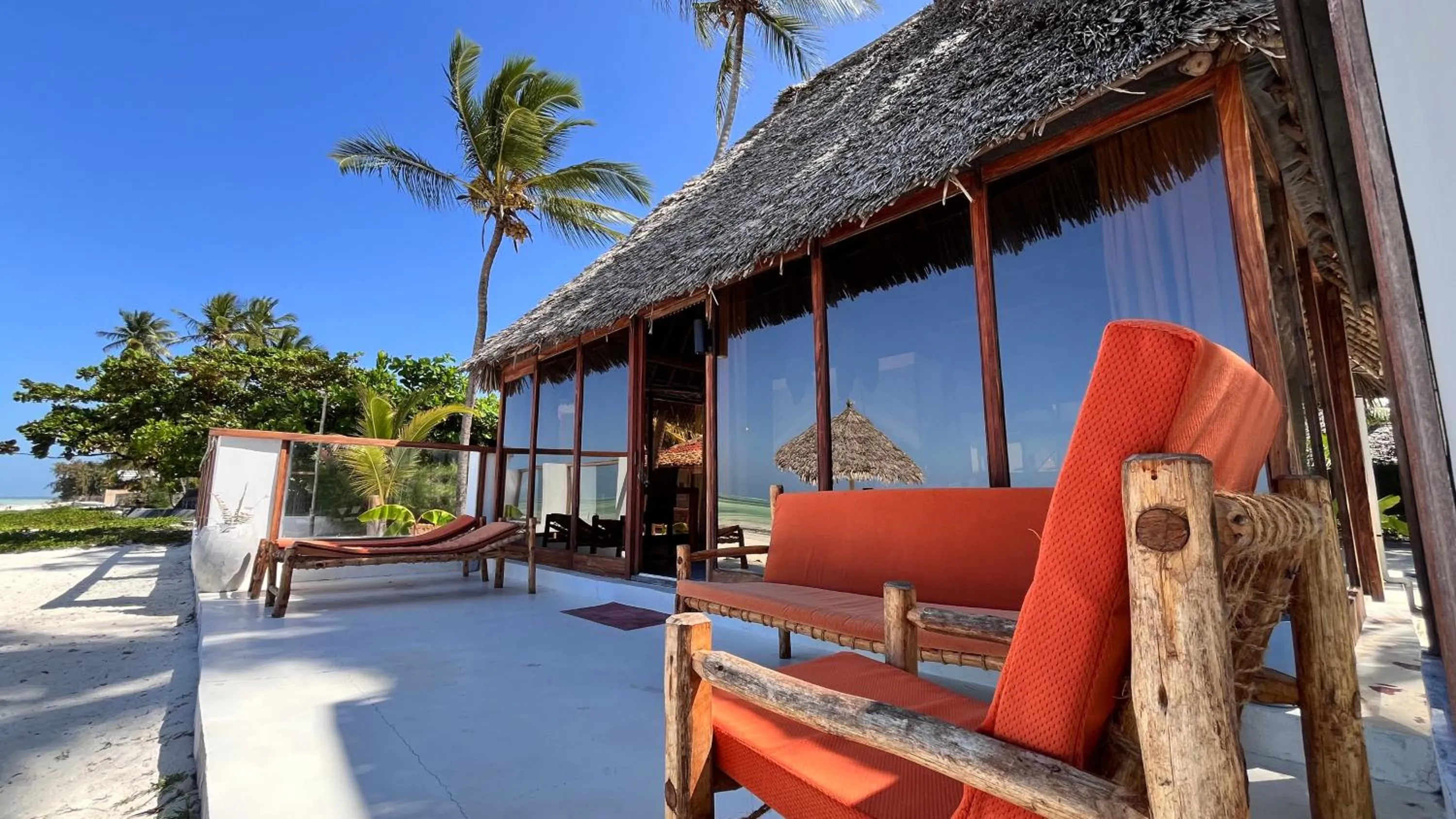 Patio in TIKI Beach Club & Resort