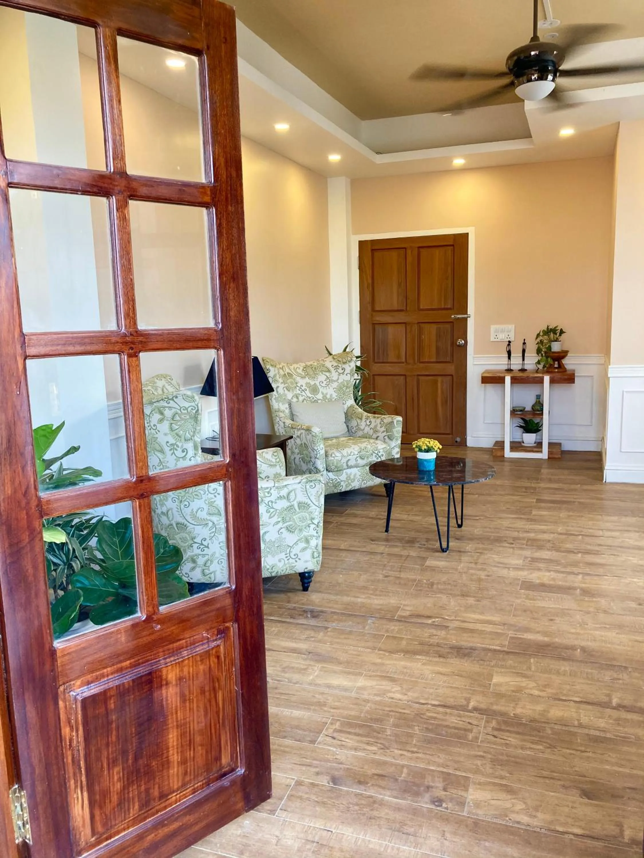 Lobby or reception in Shalom Farmhouse by the hillside