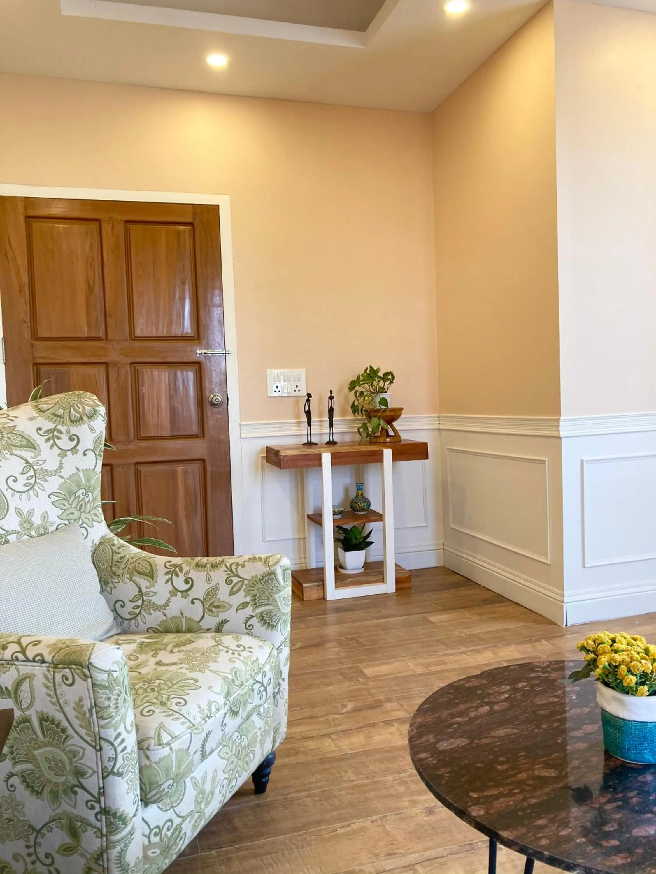 Lobby or reception in Shalom Farmhouse by the hillside