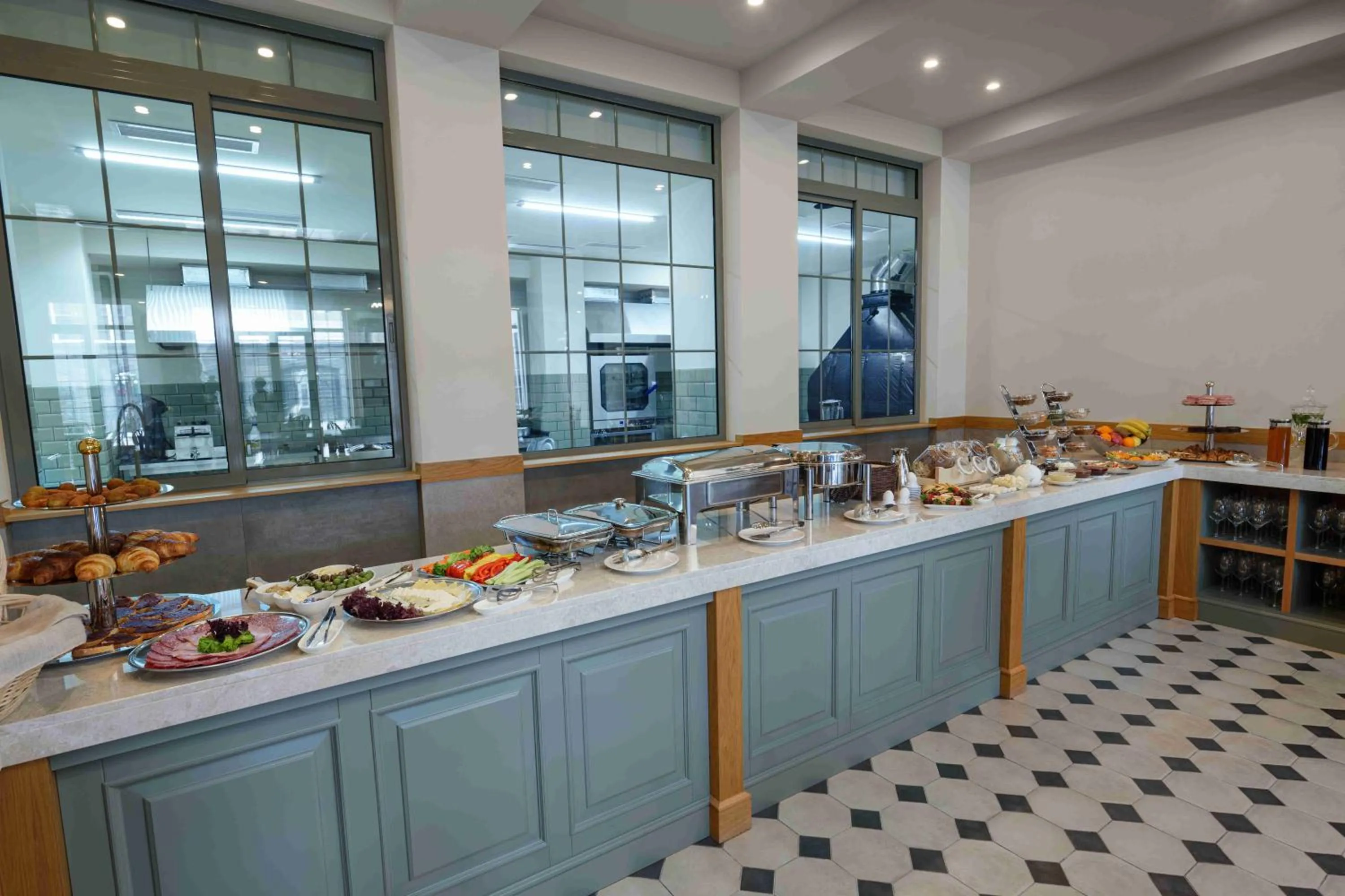 Buffet breakfast in GRAND HOTEL GYUMRI by APRICOT Hotels