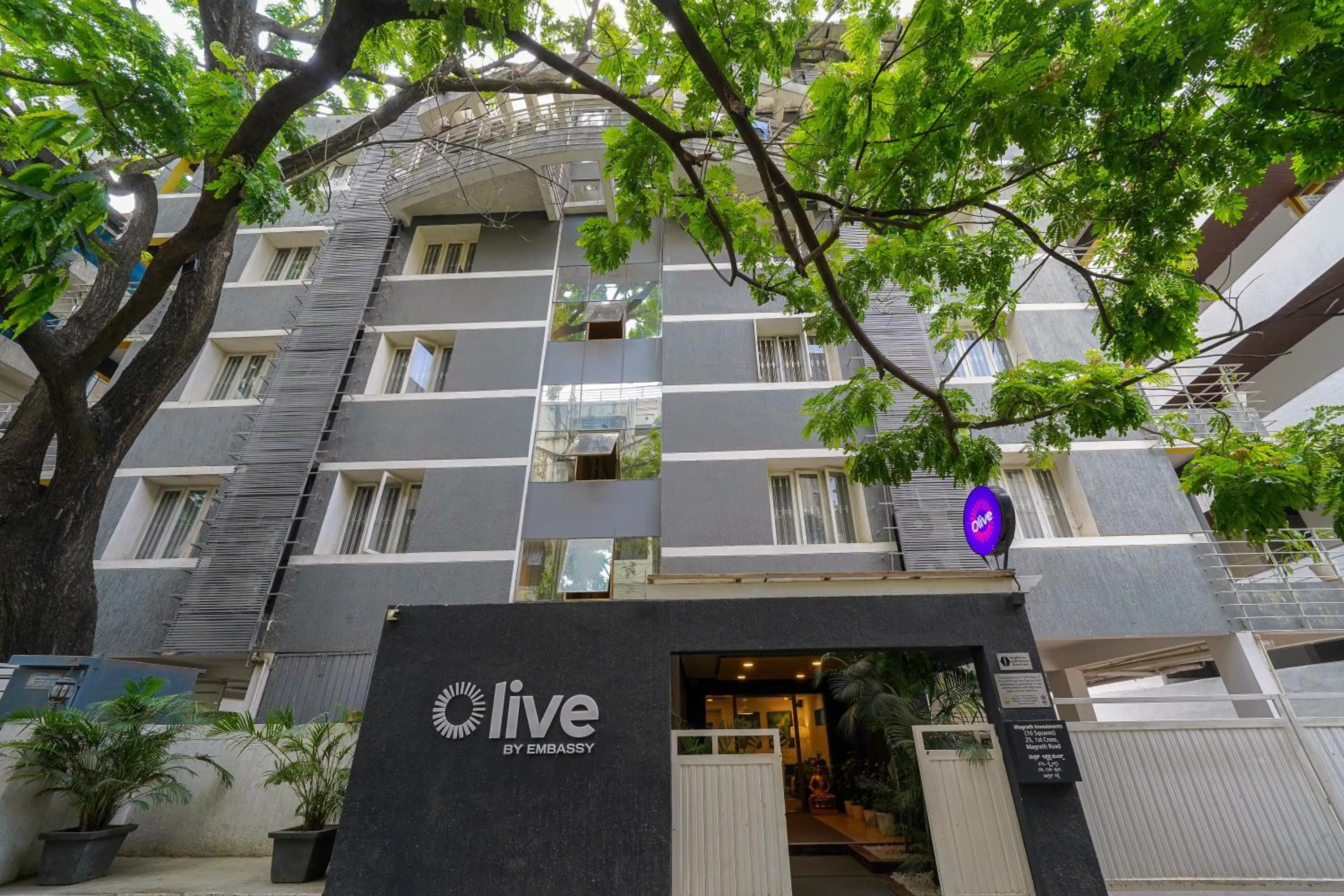 Facade/entrance in Olive Hotel Magrath by Embassy Group