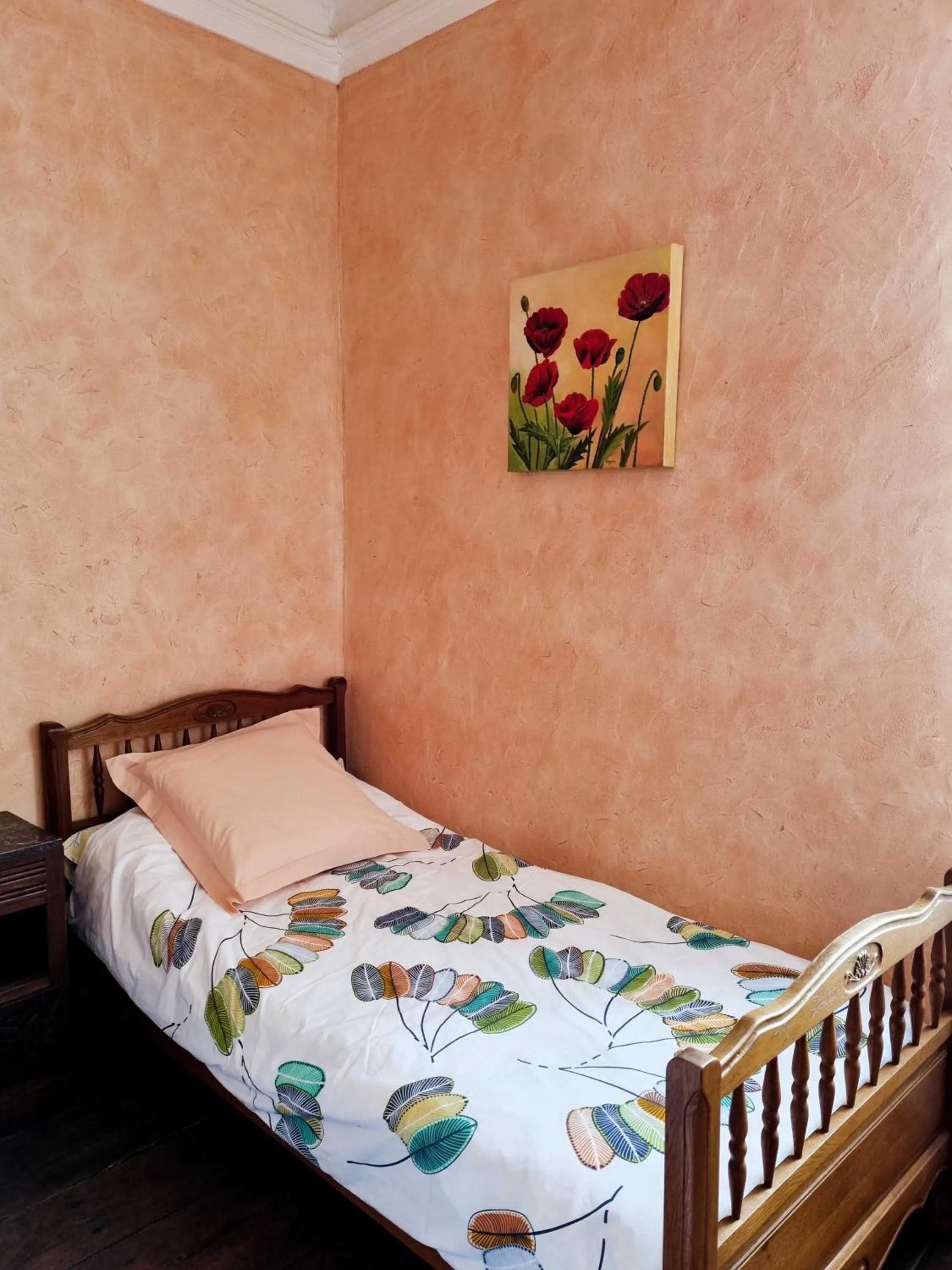 Bed in Chambre d'hôte Daugé