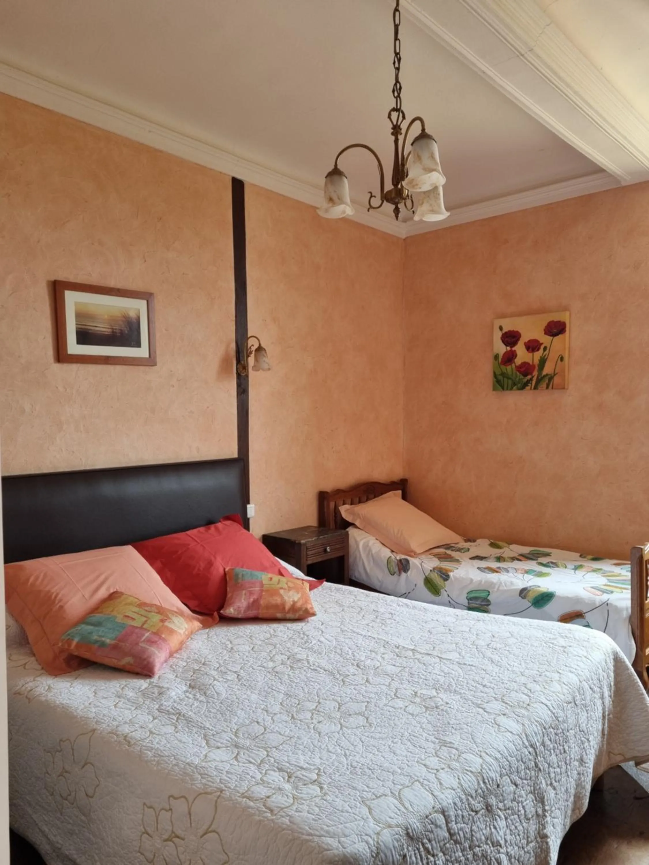 Bed in Chambre d'hôte Daugé