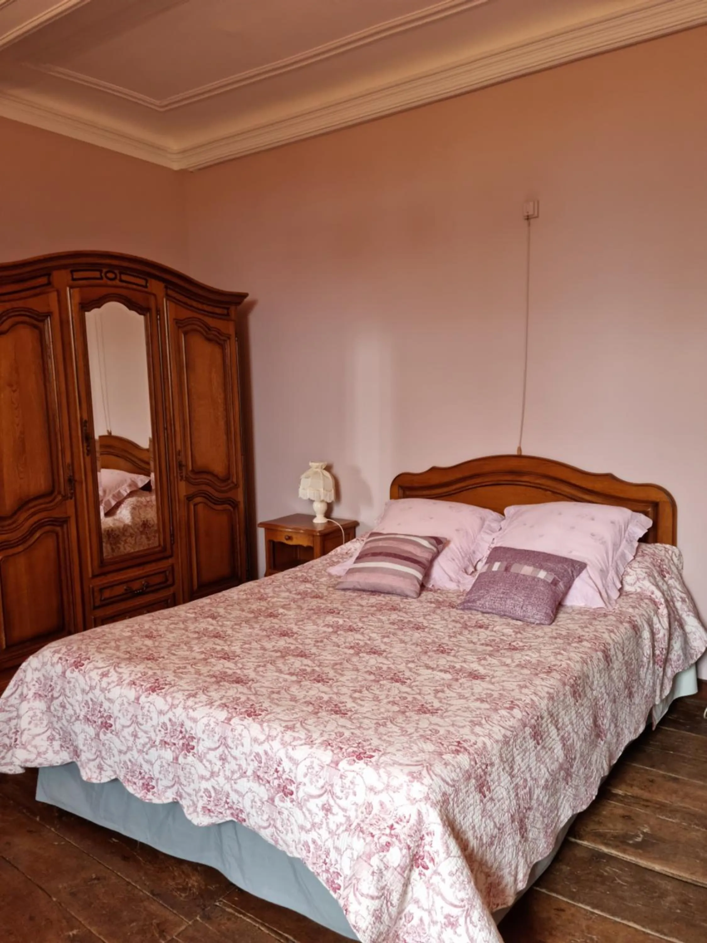 Bed in Chambre d'hôte Daugé