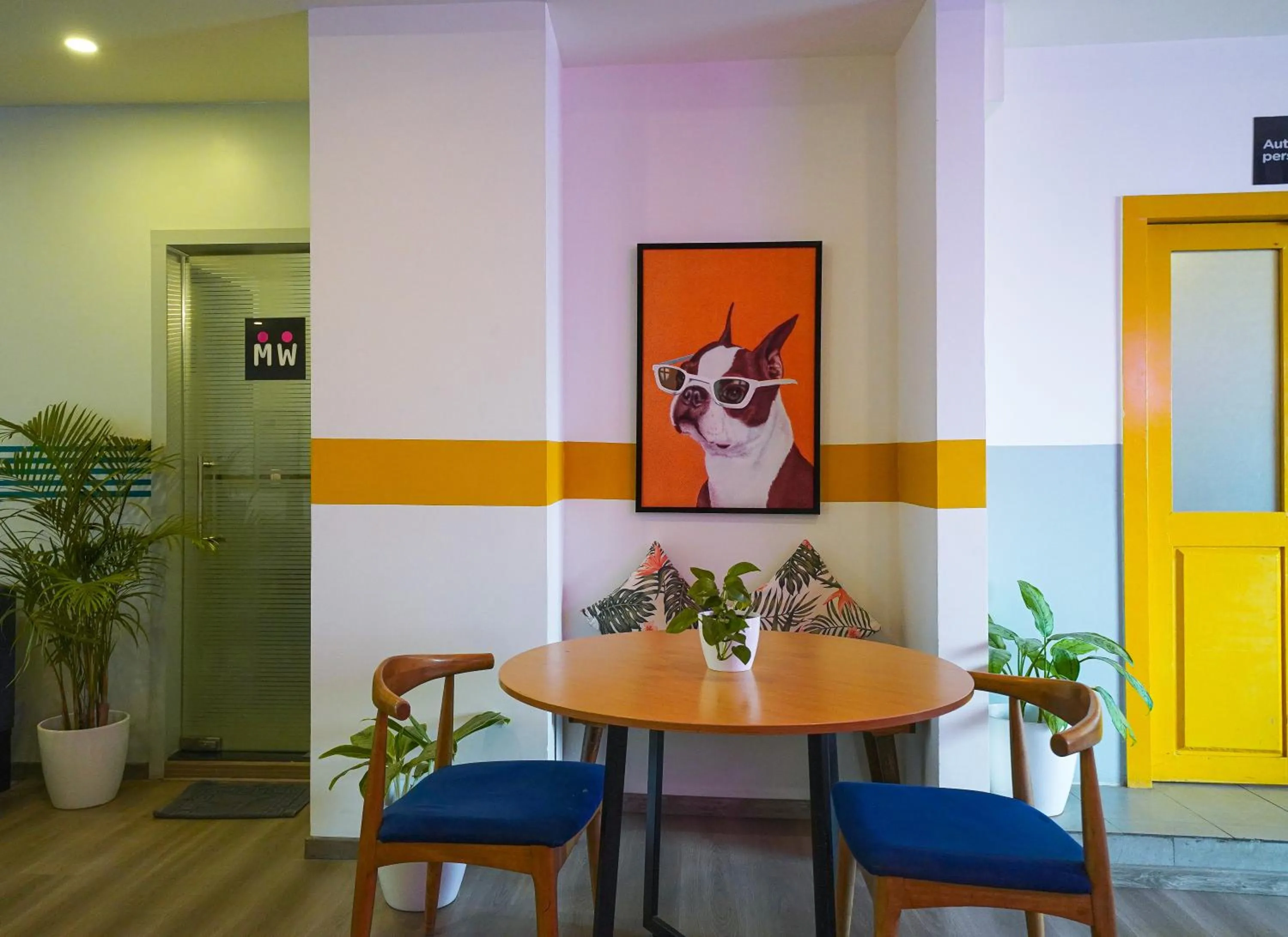 Seating area in Olive Hotel Indiranagar by Embassy Group