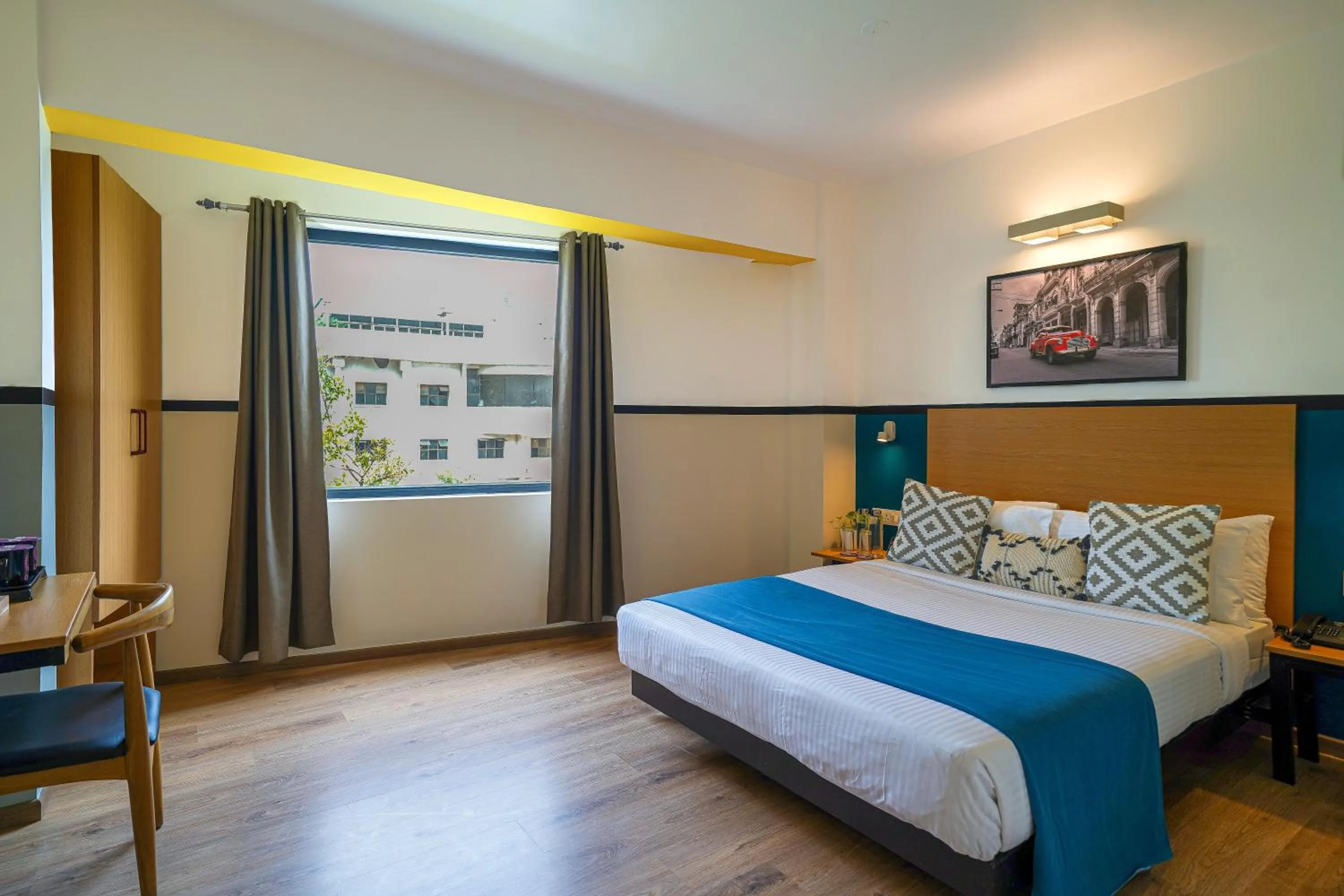 Photo of the whole room, Bed in Olive Hotel Indiranagar by Embassy Group