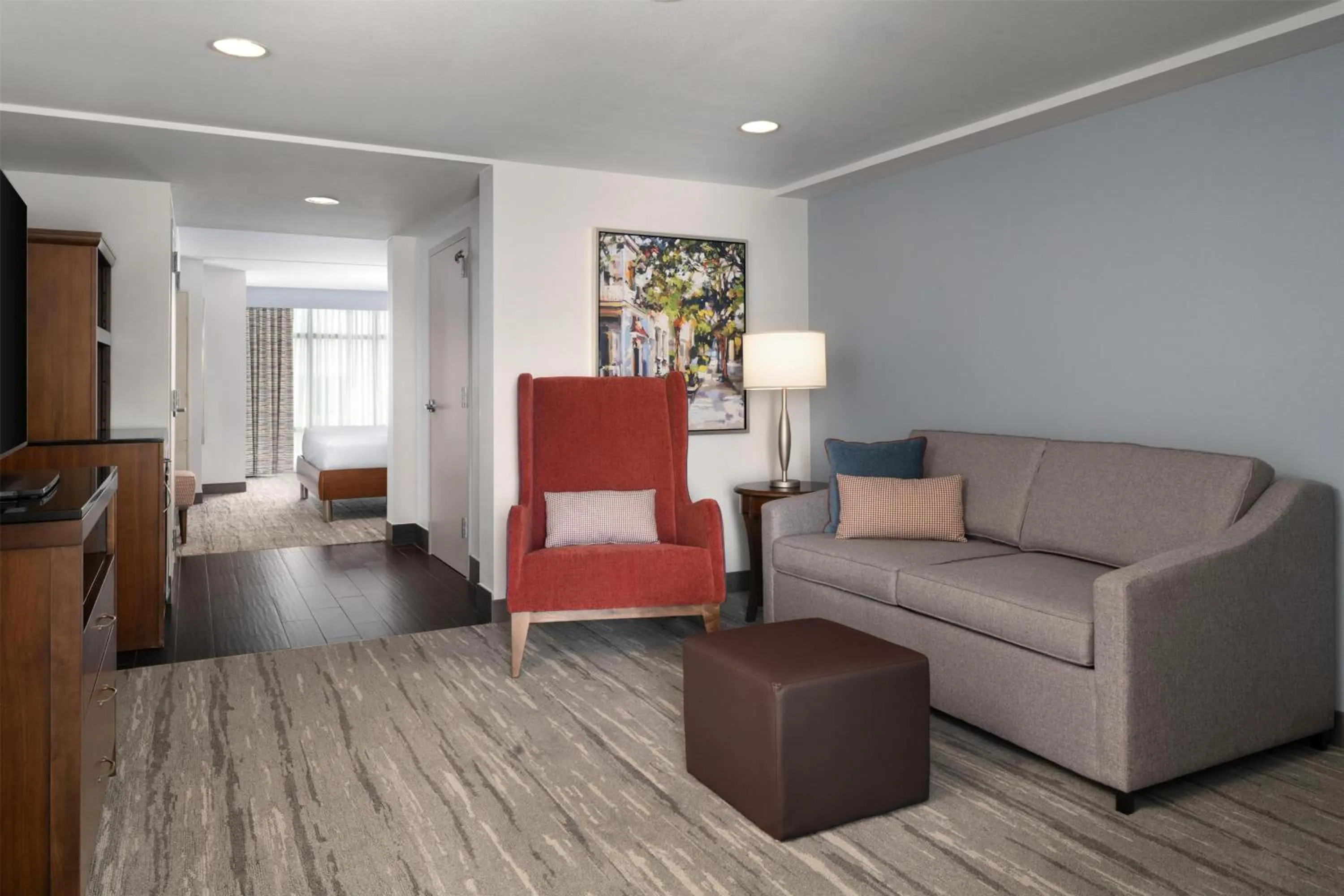 Living room in Hilton Garden Inn Charleston Waterfront/Downtown