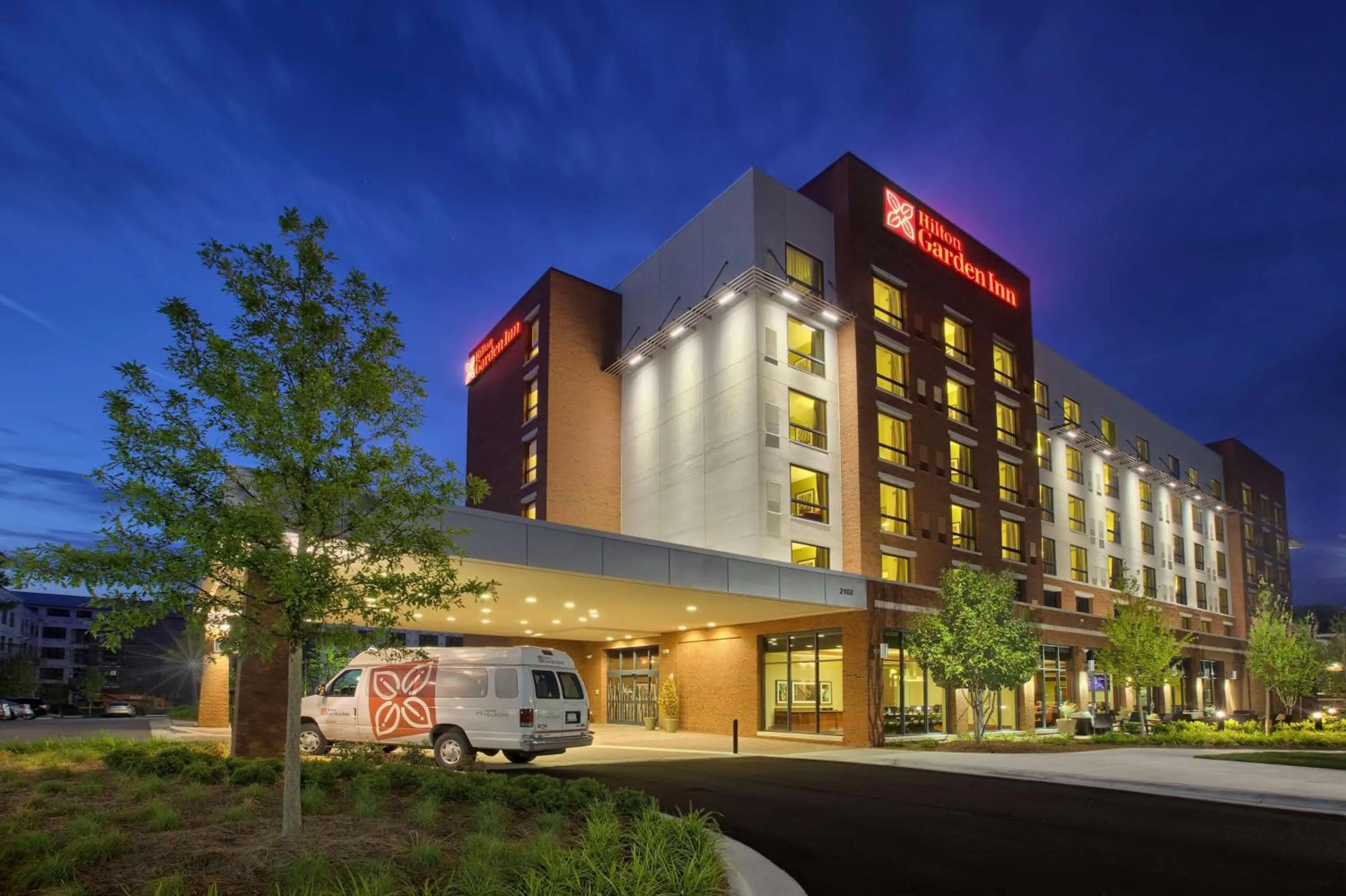 Property building in Hilton Garden Inn Durham-University Medical Center