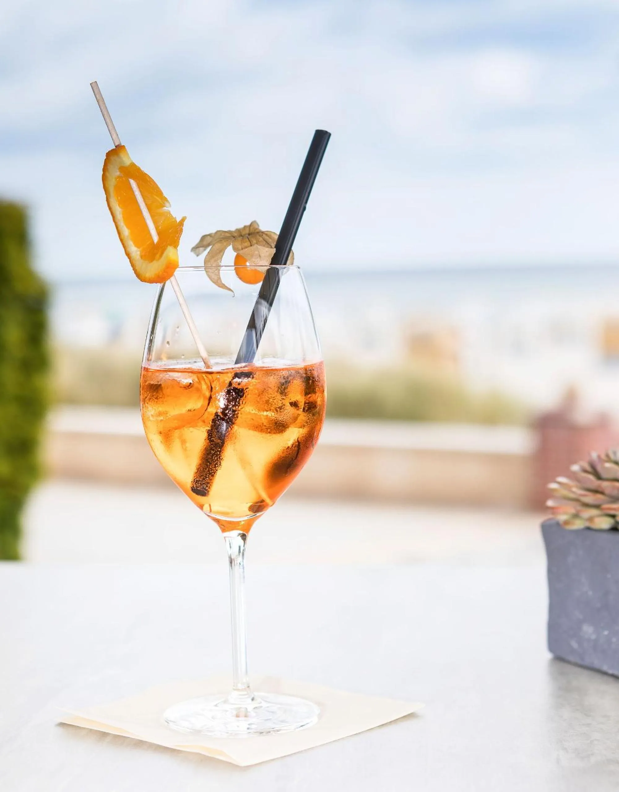 Alcoholic drinks in Hotel Strandidyll