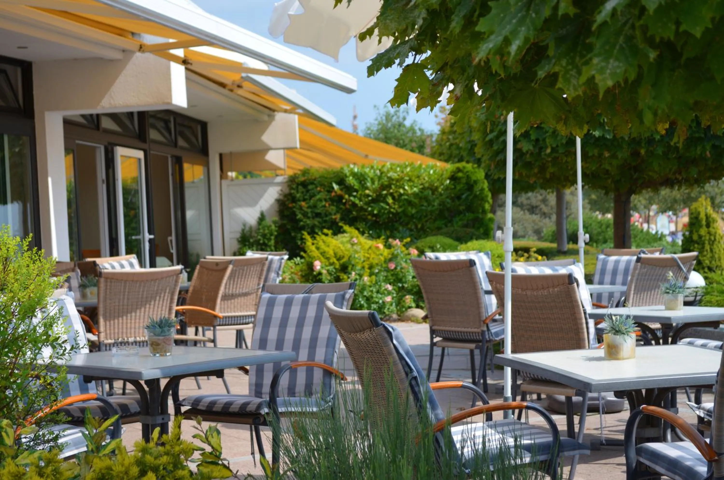 Balcony/Terrace in Hotel Strandidyll
