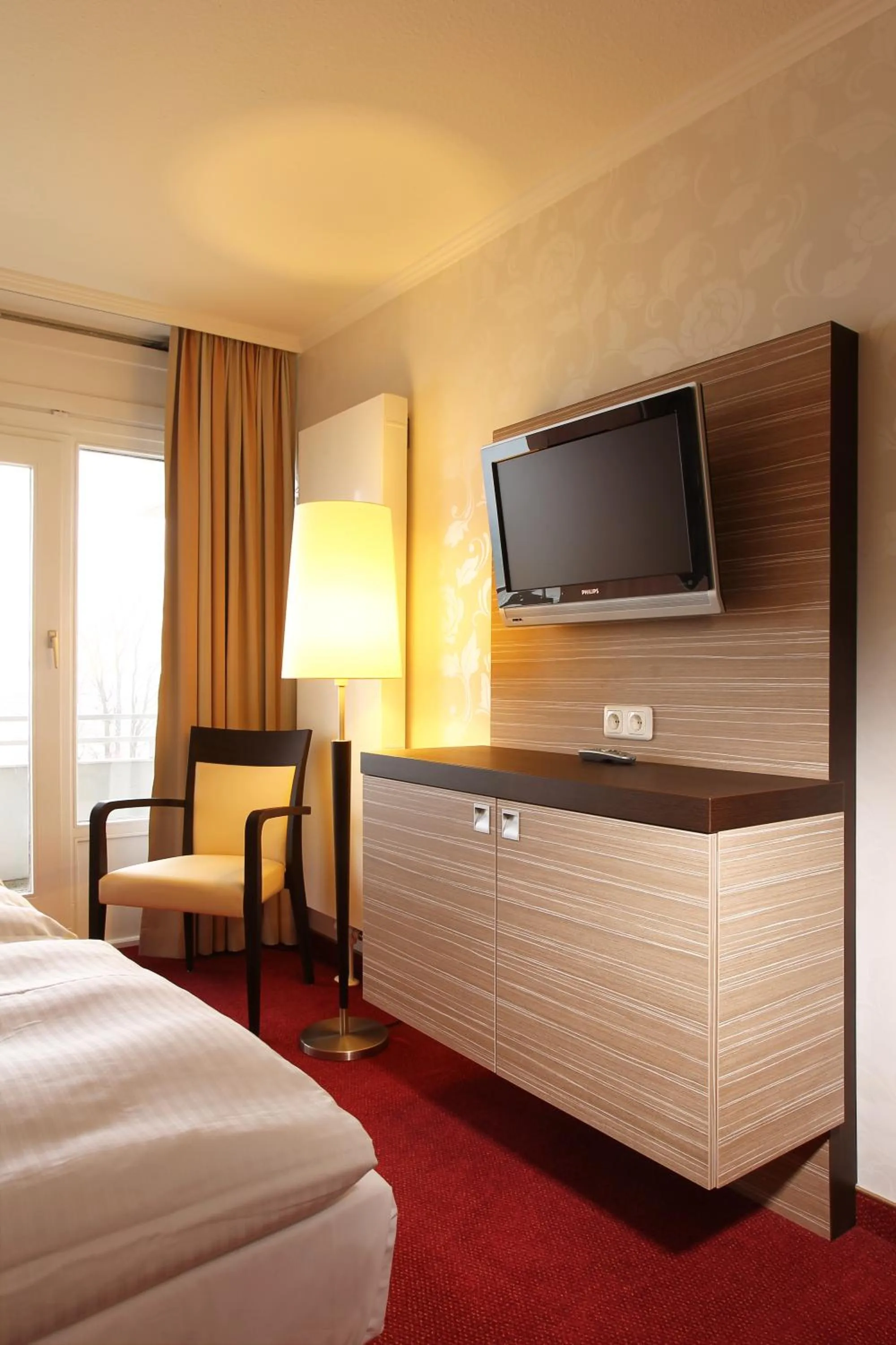 Decorative detail, Bed in Hotel Strandidyll