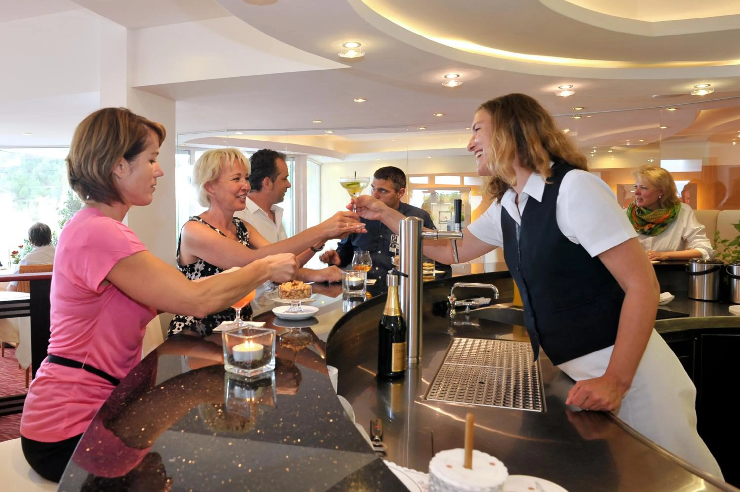 Lounge or bar in Hotel Strandidyll