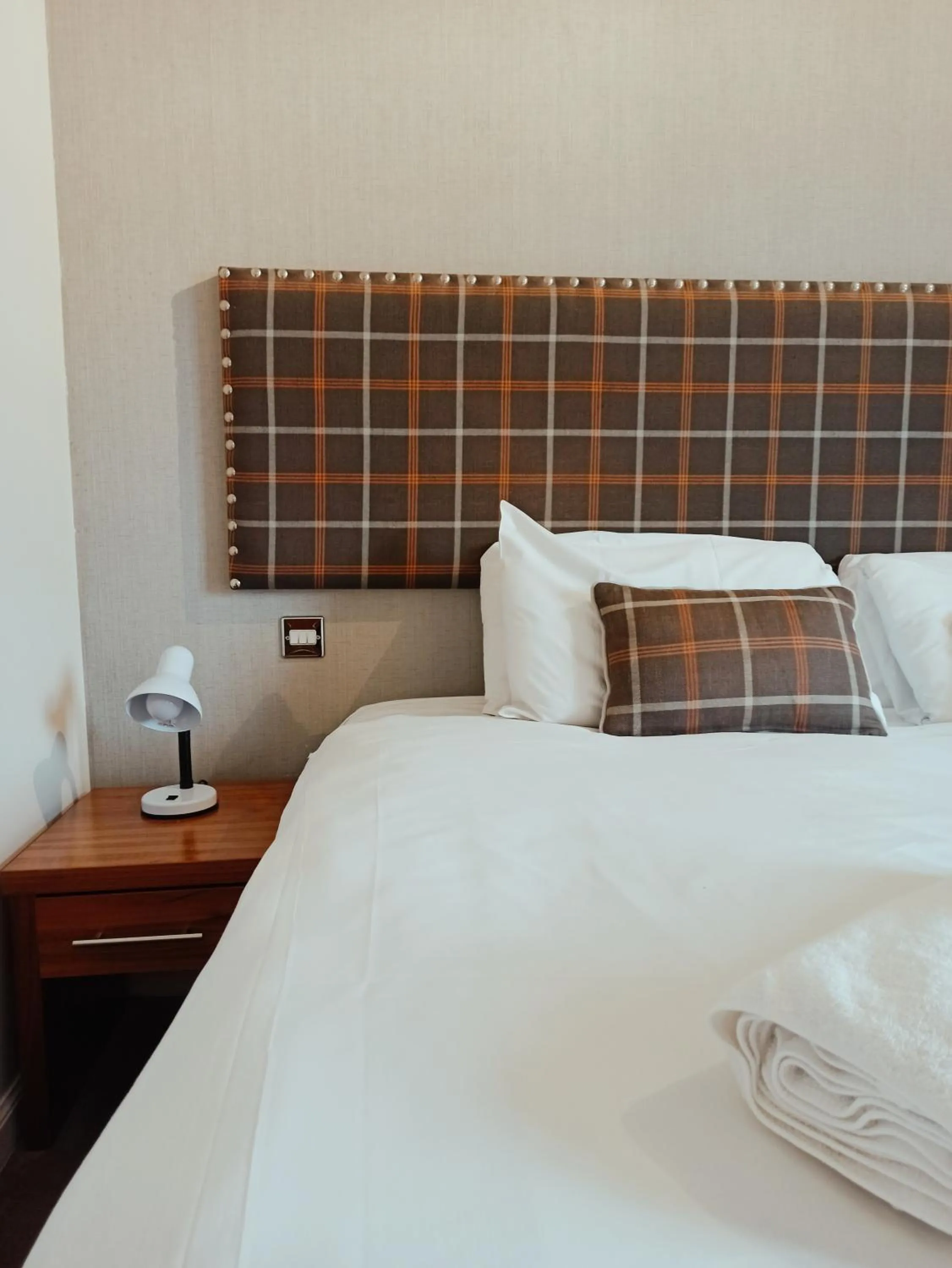 Bed in Anchor Hotel and Seabed Restaurant