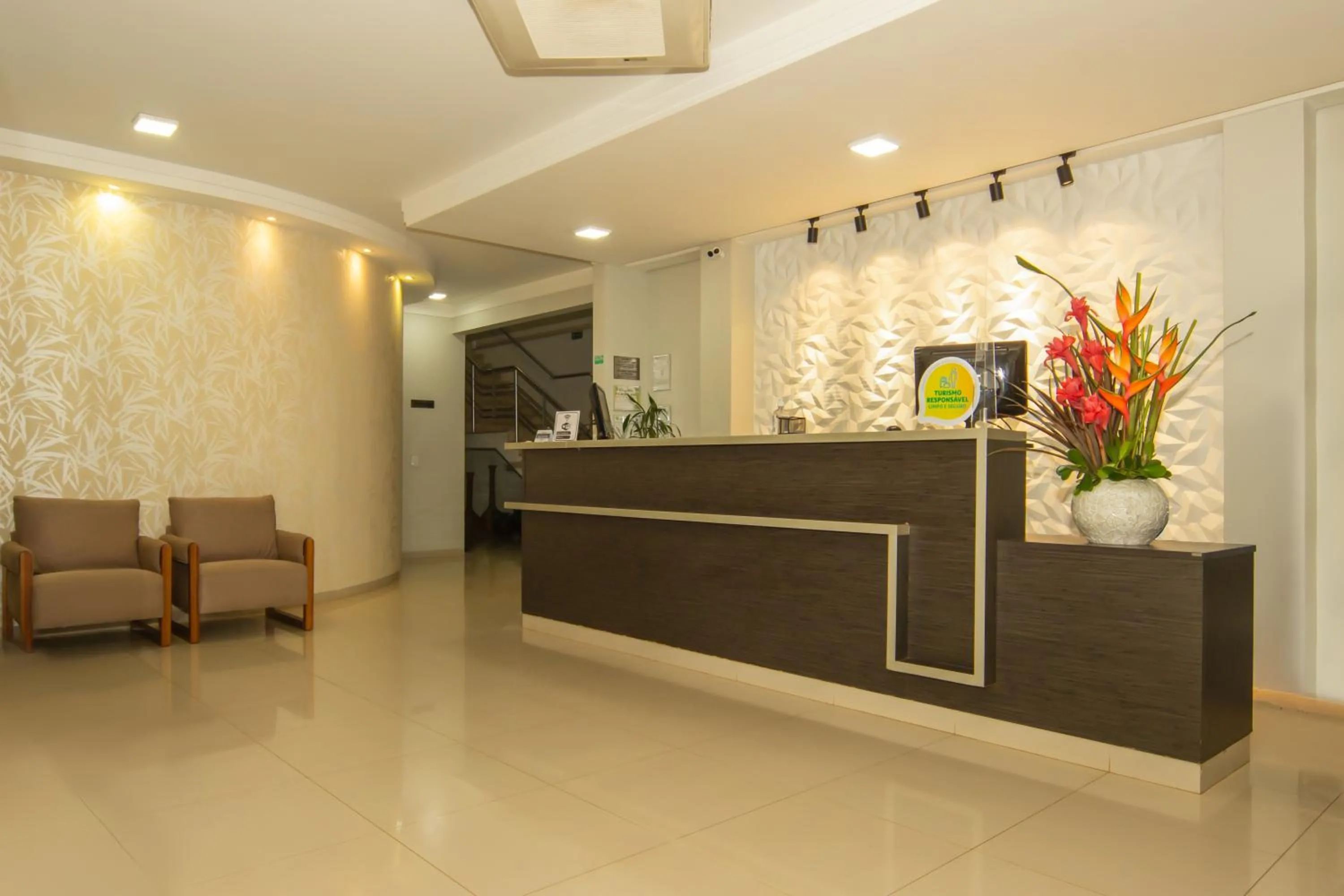 Lobby or reception in Hotel Mandino