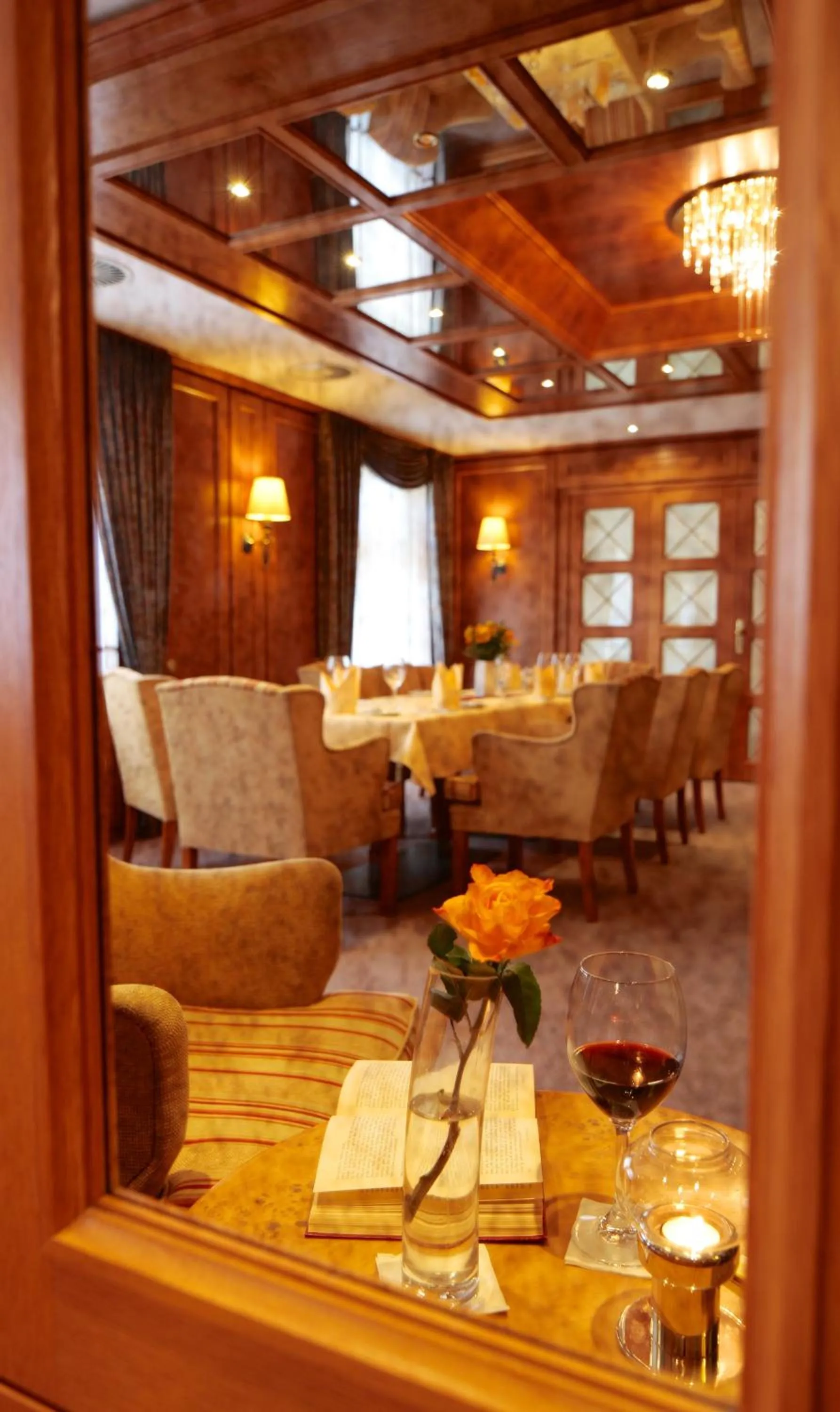 Library in Ringhotel Fährhaus