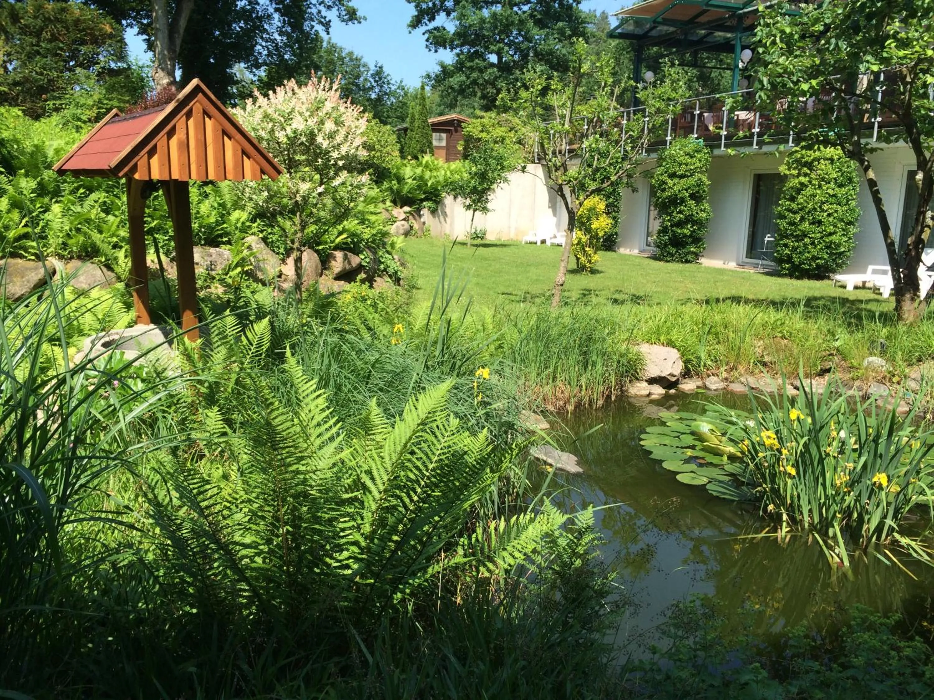 Garden in Ringhotel Fährhaus