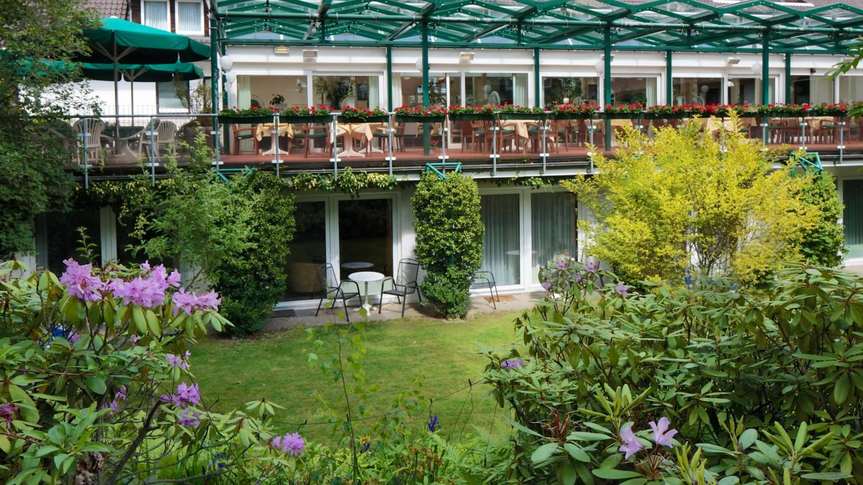 Garden in Ringhotel Fährhaus