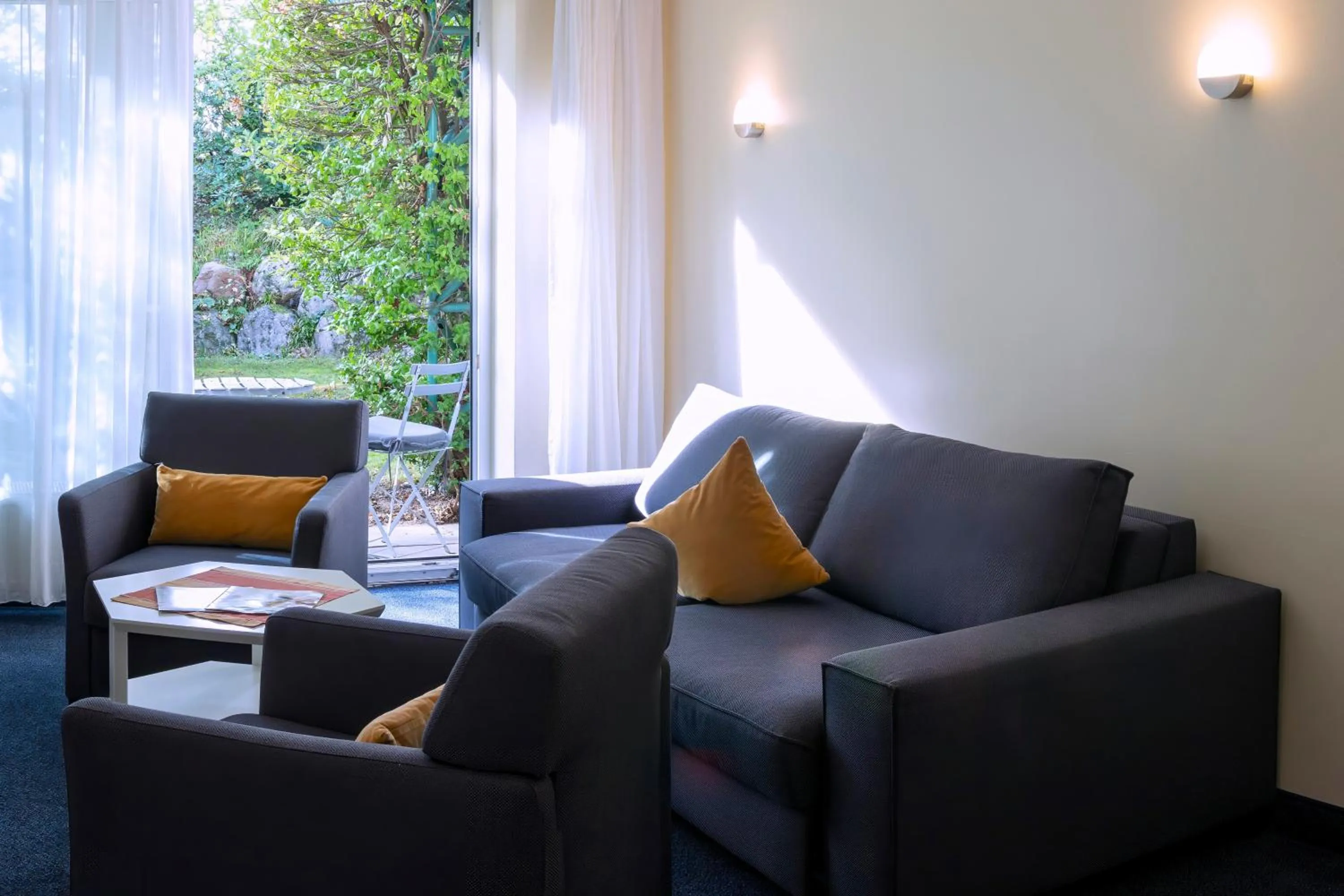 Seating area in Ringhotel Fährhaus