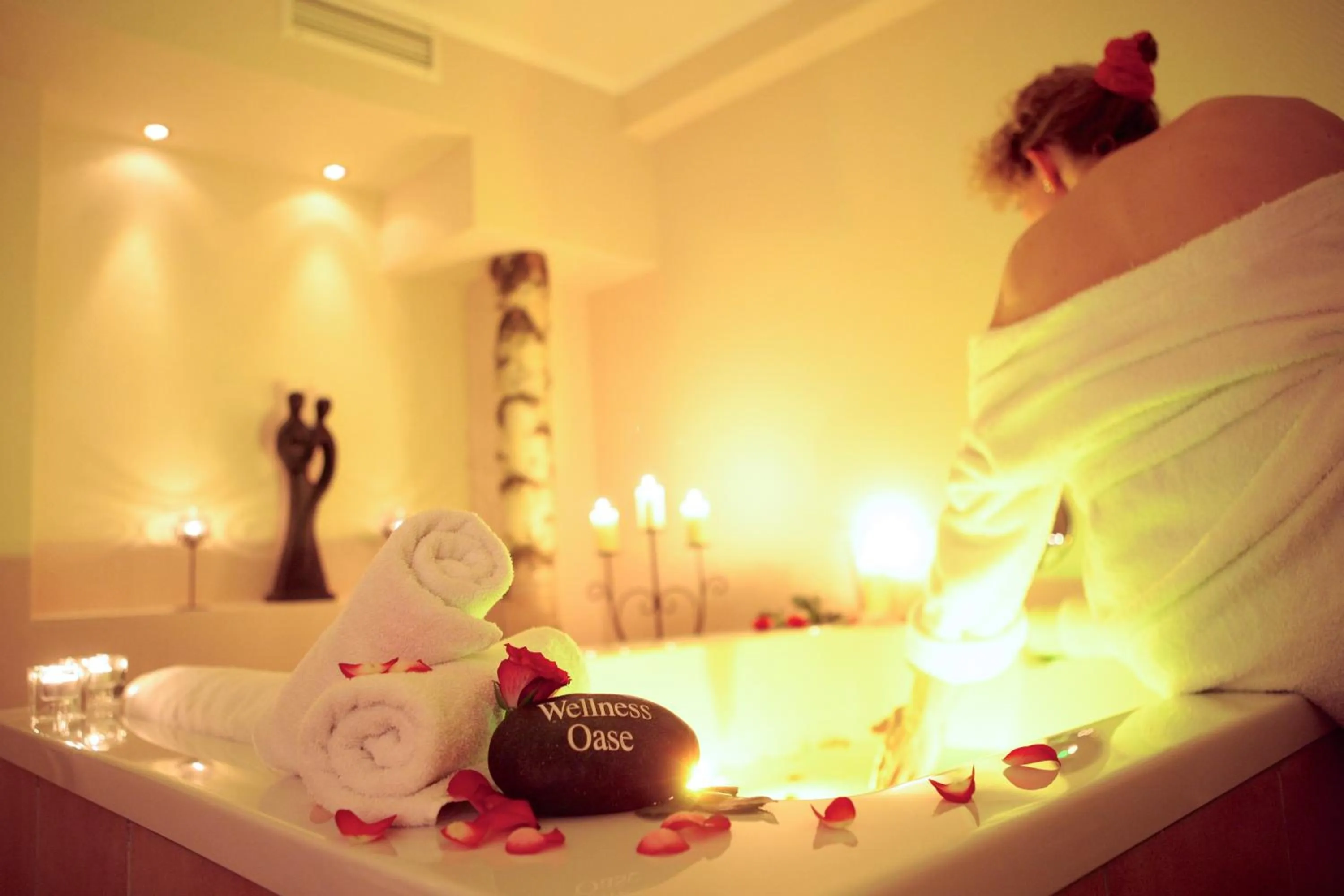 Hot Tub in Ringhotel Fährhaus