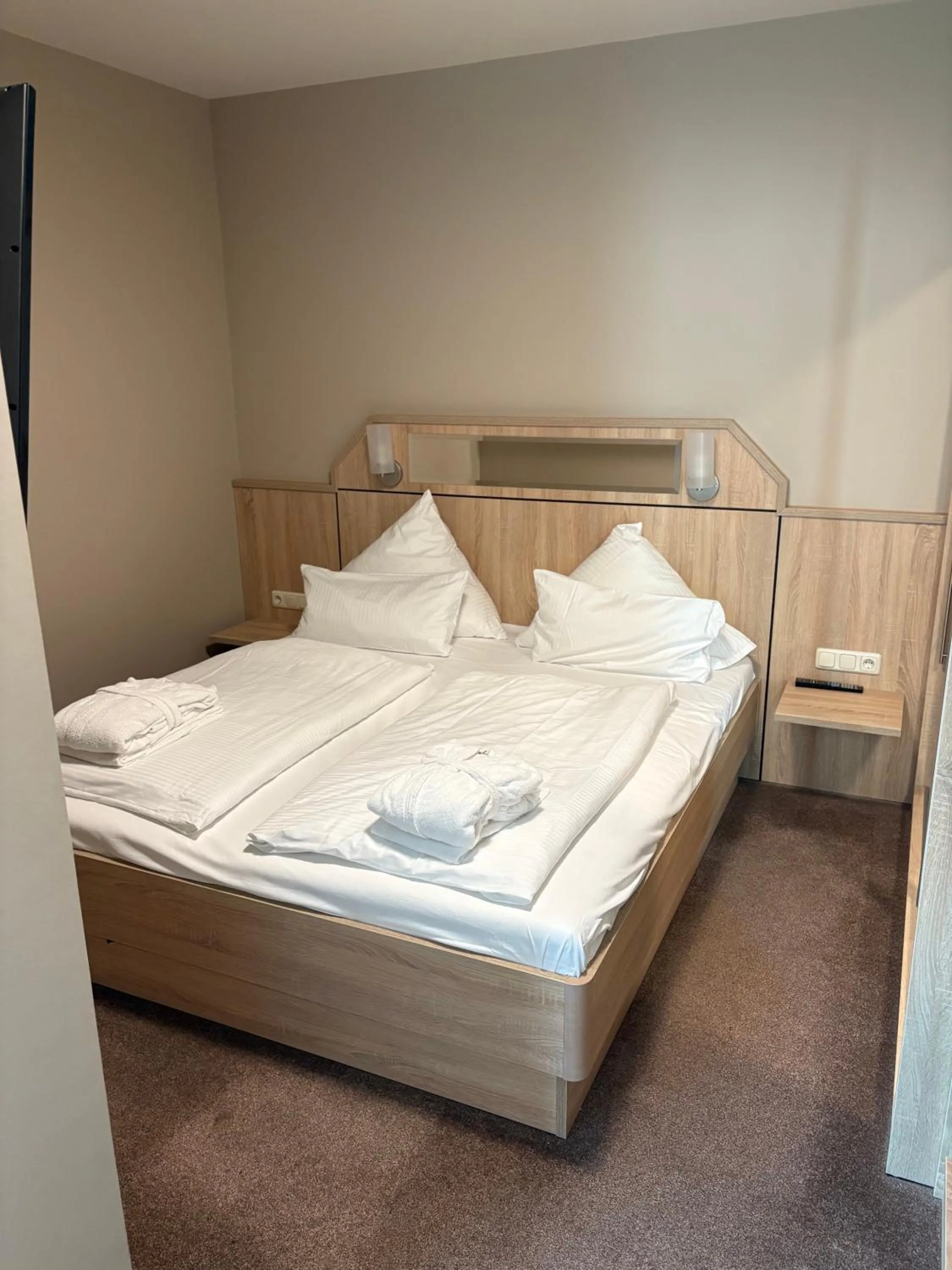 Bed in Ringhotel Fährhaus