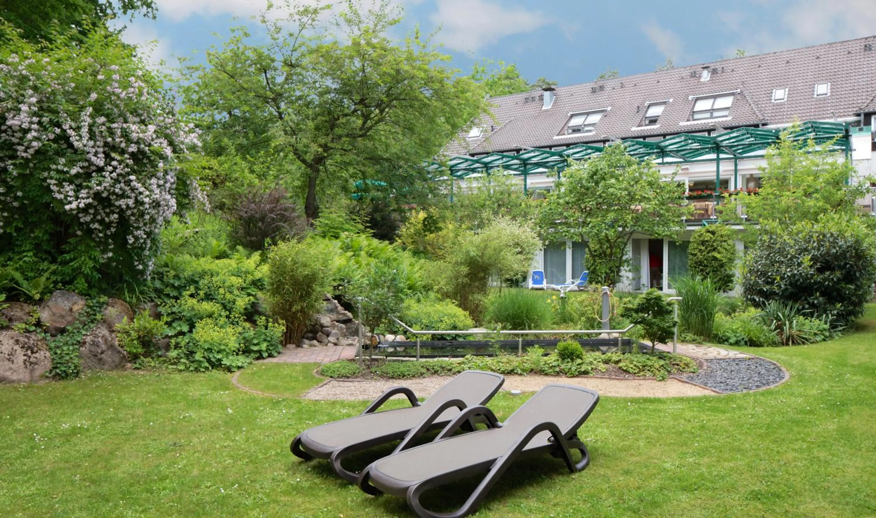 Garden in Ringhotel Fährhaus