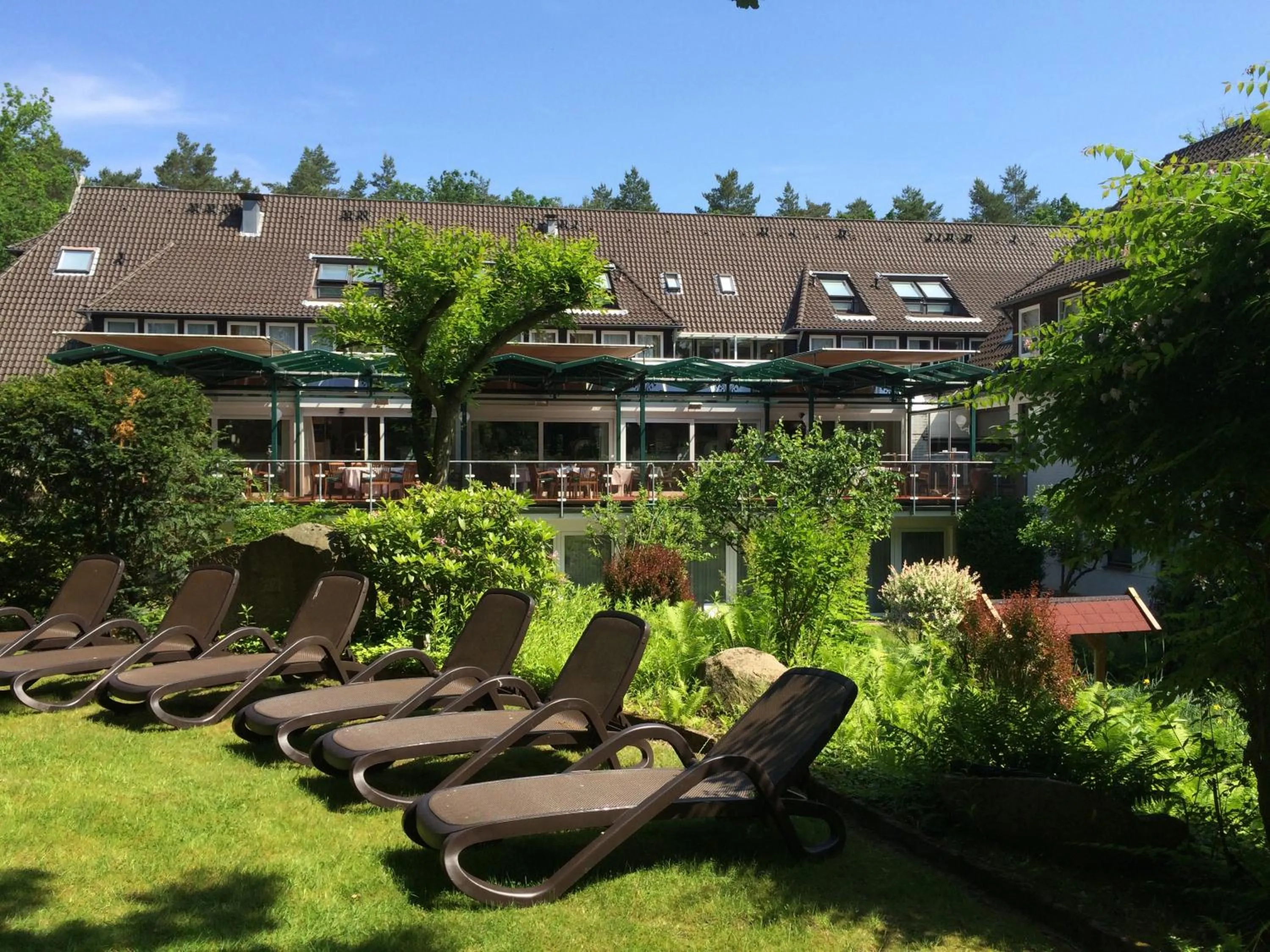 Garden in Ringhotel Fährhaus