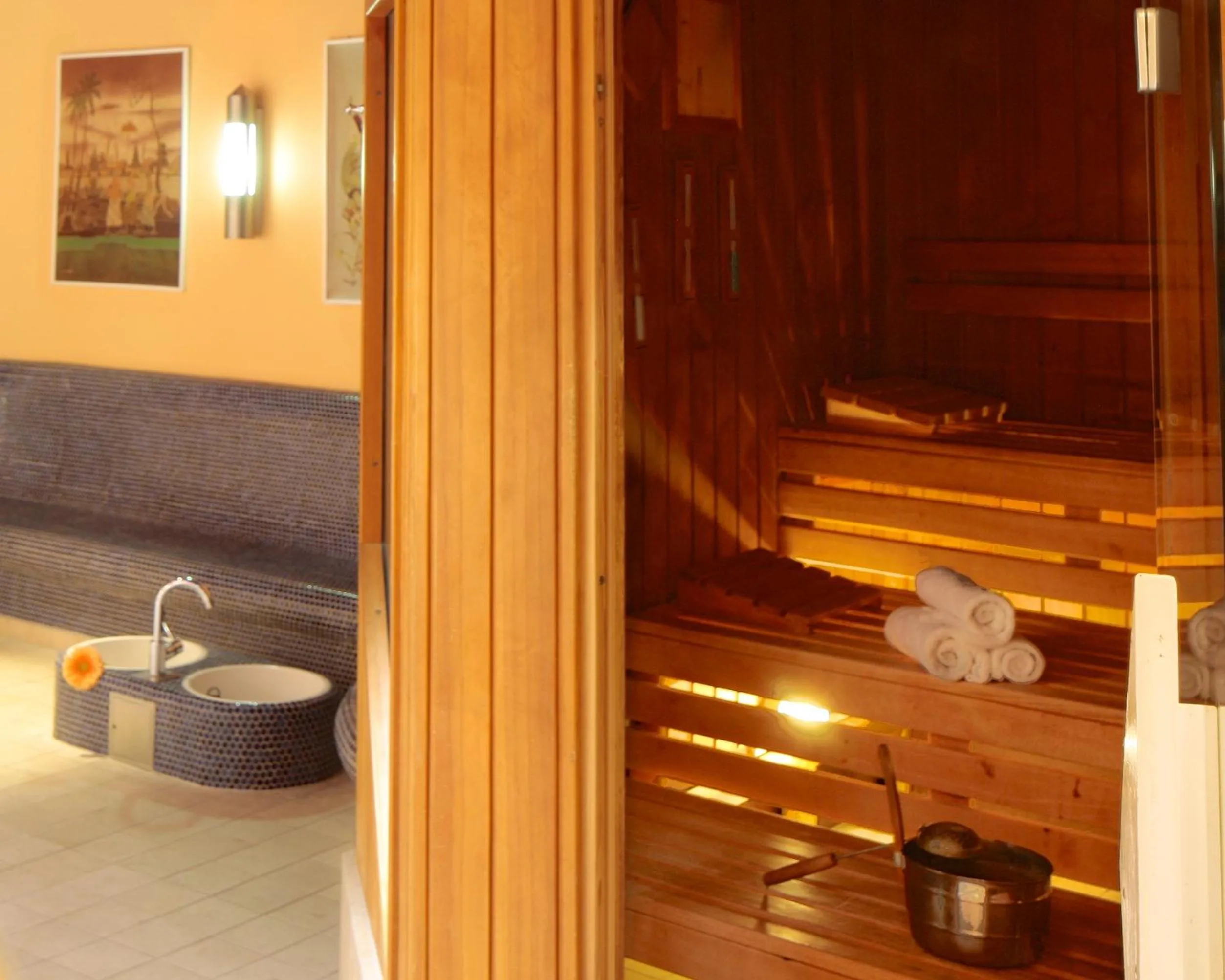 Sauna in Ringhotel Fährhaus