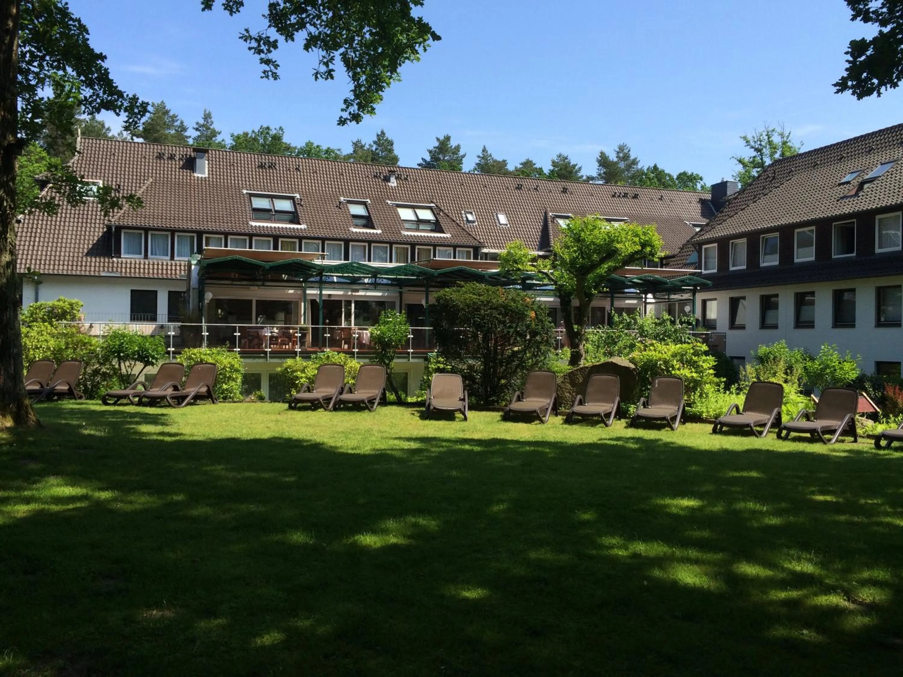 Garden in Ringhotel Fährhaus