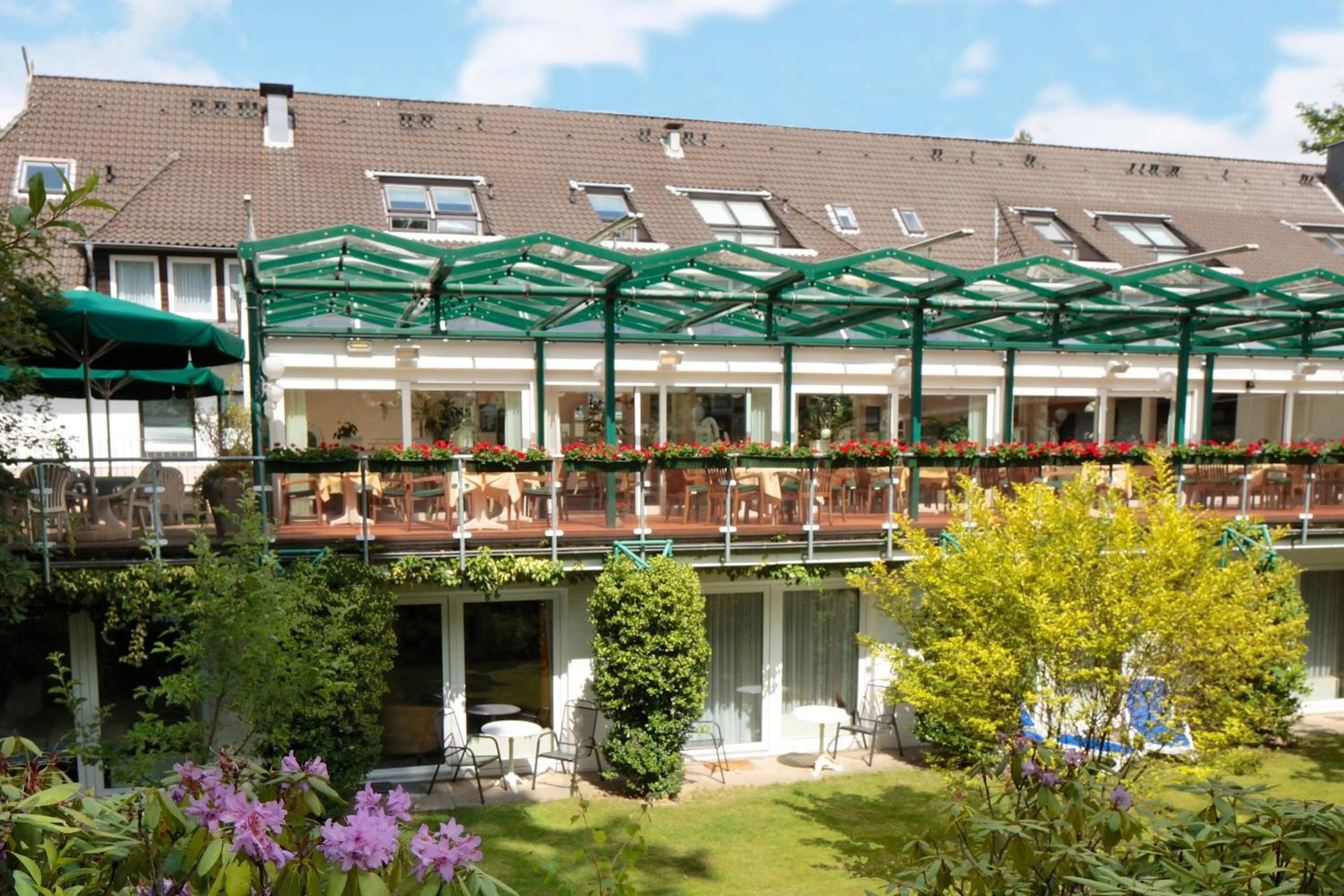 Garden in Ringhotel Fährhaus