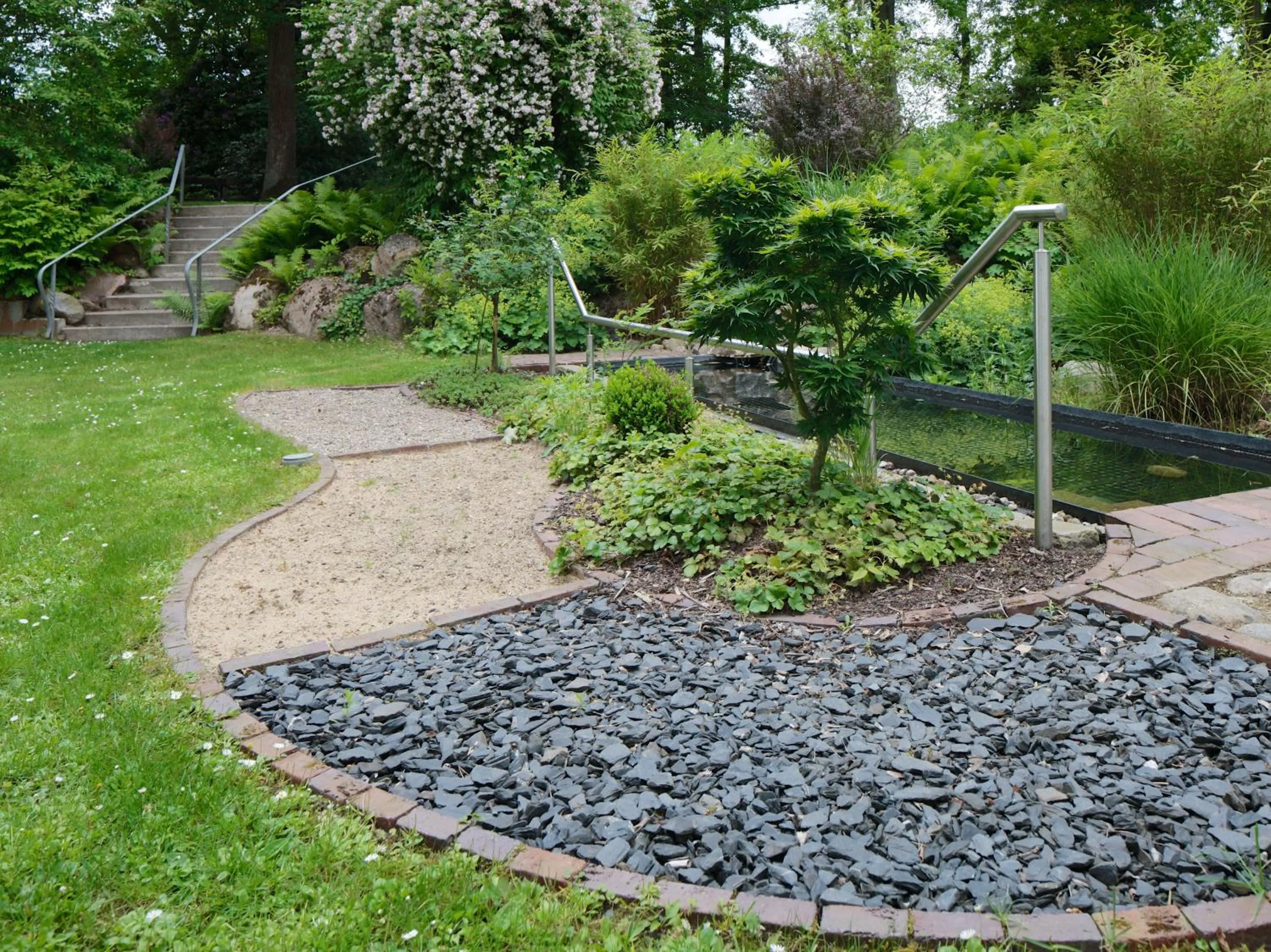 Garden in Ringhotel Fährhaus