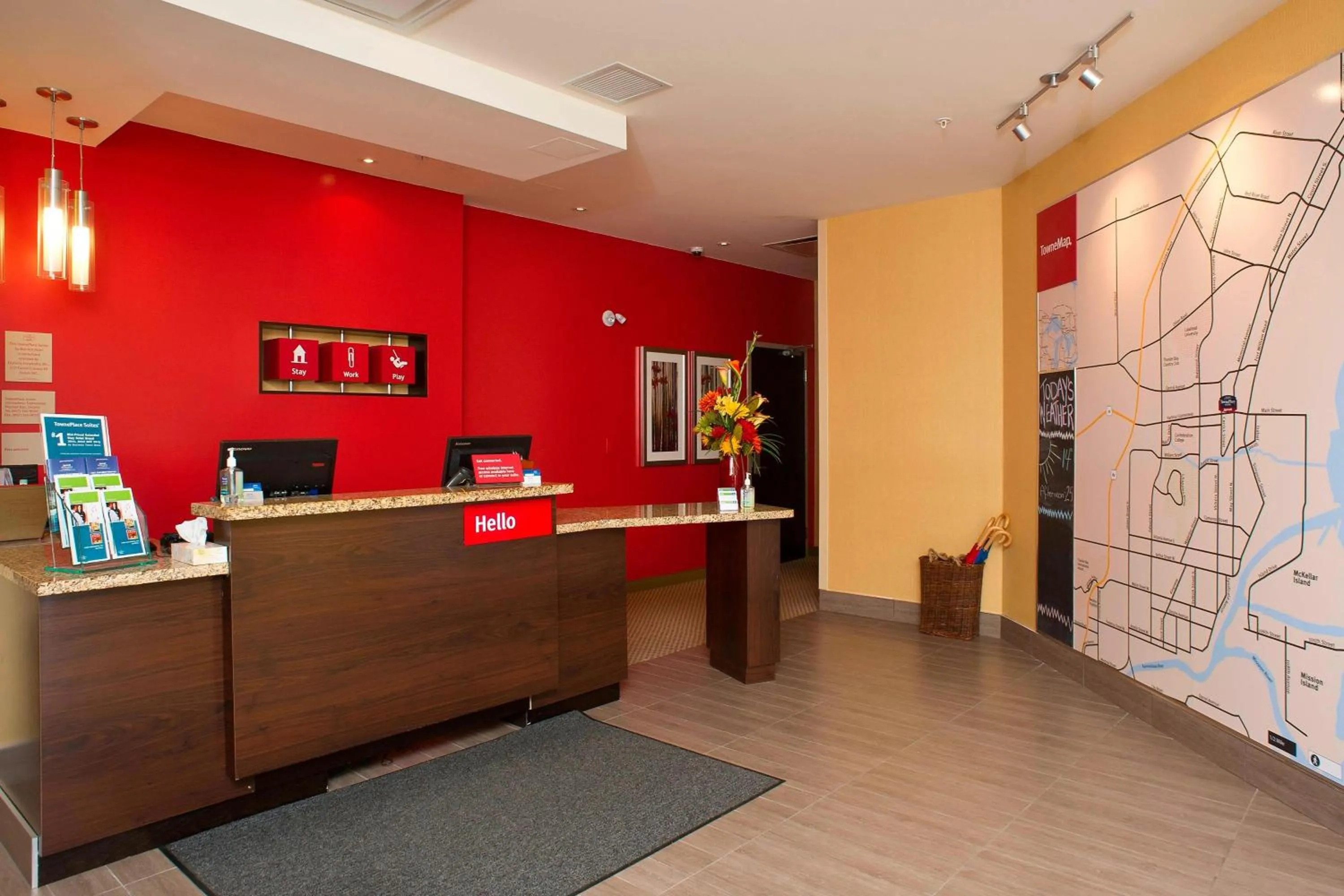 Lobby or reception in TownePlace Suites by Marriott Thunder Bay